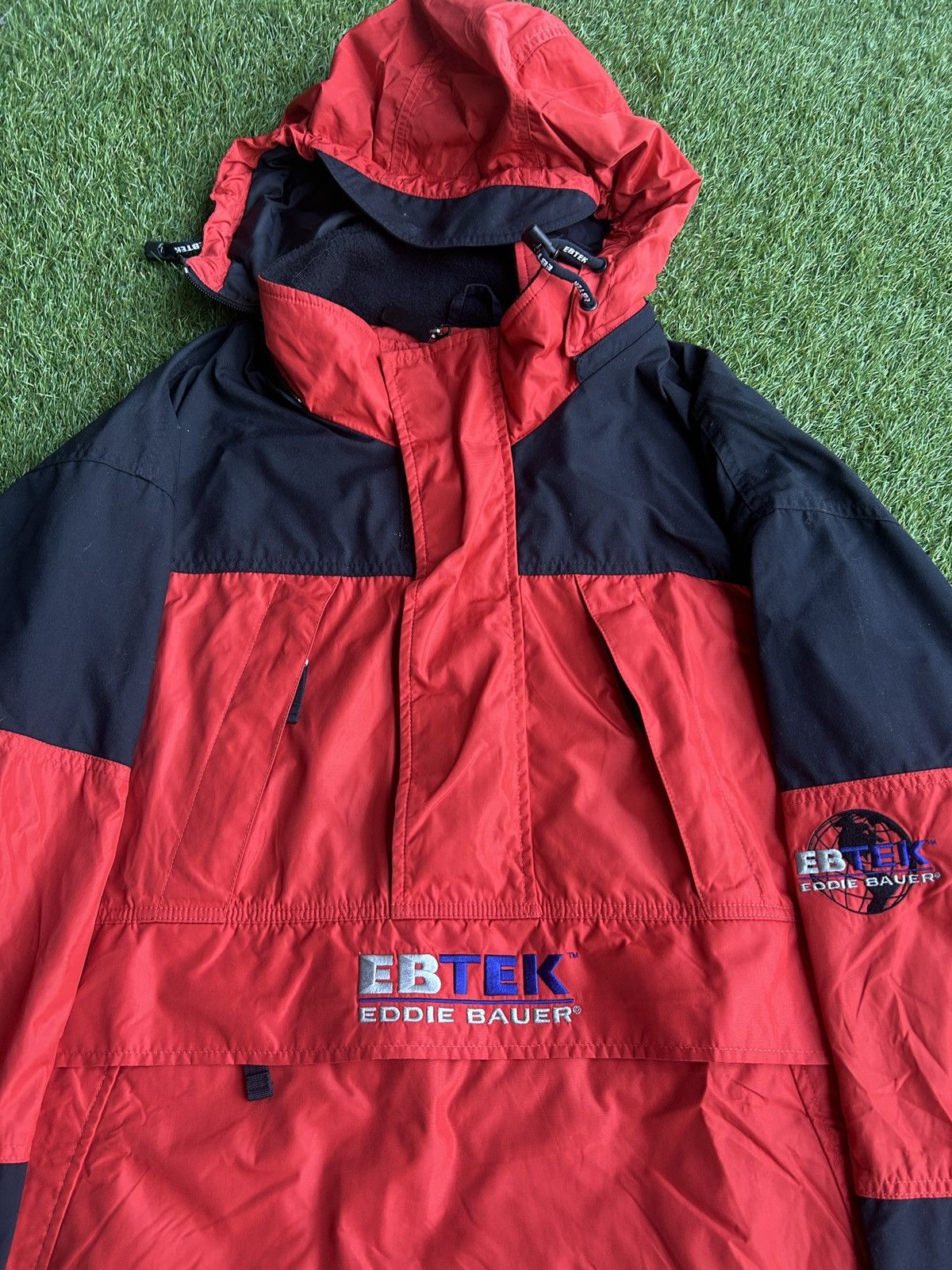 Eddie Bauer Vintage 90’s Eddie Bauer EBTEK Anorak Jacket Size US L / EU 52-54 / 3 - 2 Thumbnail
