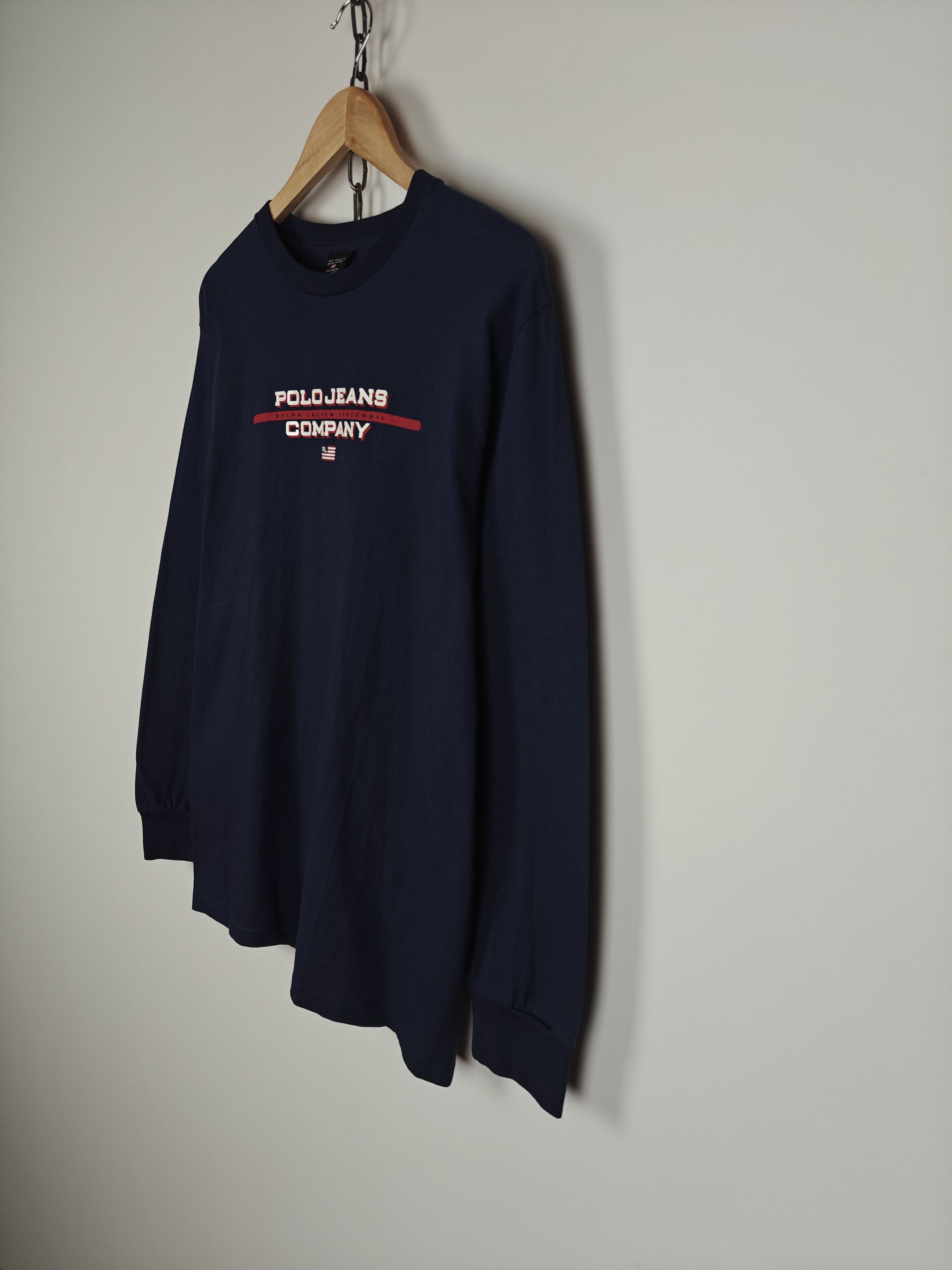 Polo Ralph Lauren Polo Jeans Ralph Lauren Longsleeve Pullover Logo M Size US M / EU 48-50 / 2 - 6 Thumbnail