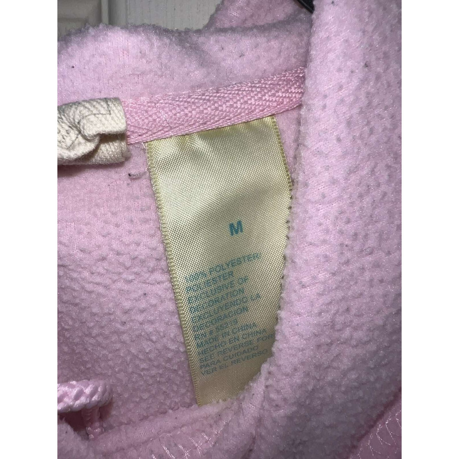 Disney Disney Tinkerbell Spoil Me Pink Fleece Pullover M A000393 Size M / US 6-8 / IT 42-44 - 9 Thumbnail