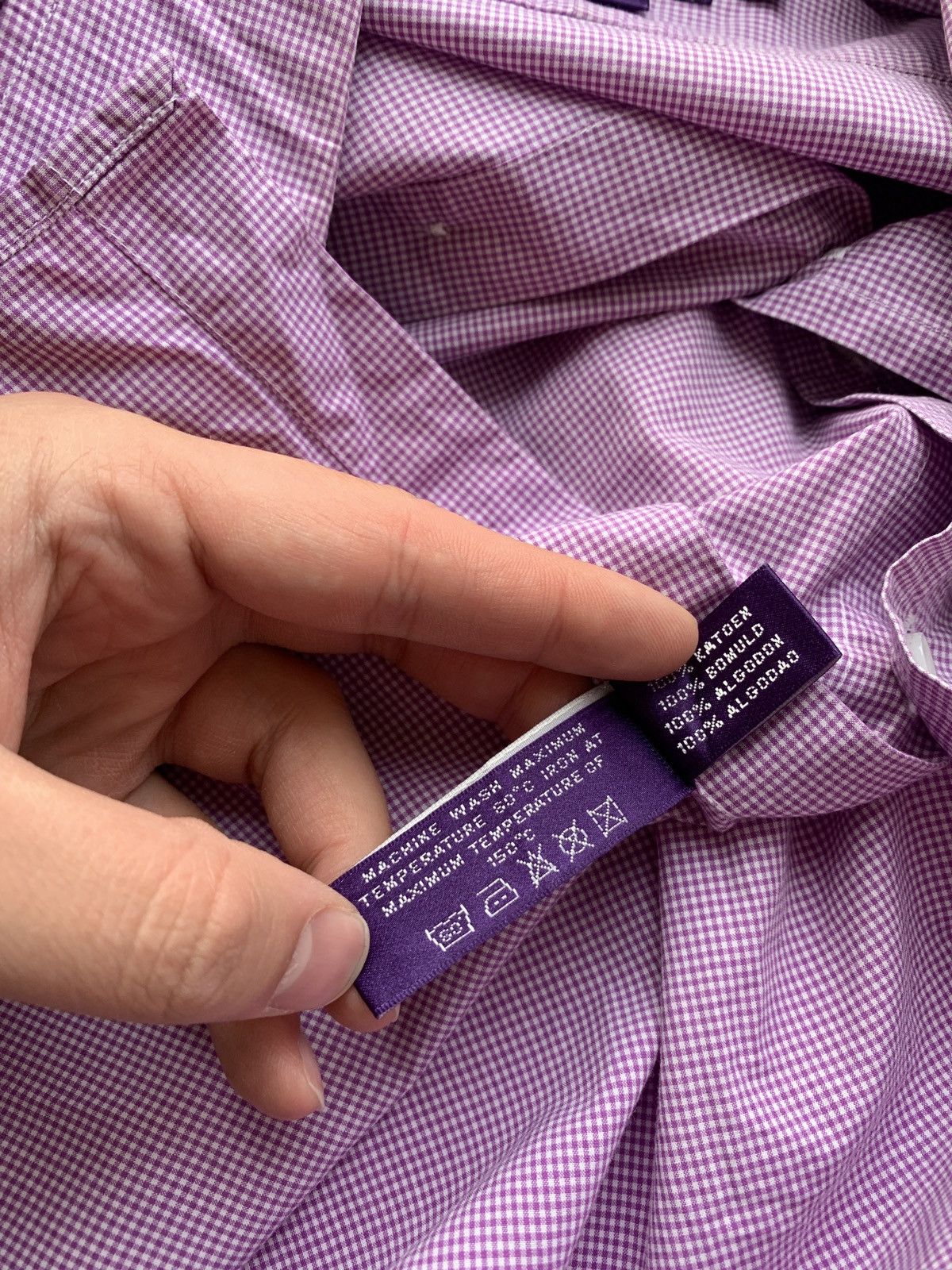 Ralph Lauren Purple Label Ralph Lauren Purple Label Shirt Size US XL / EU 56 / 4 - 8 Thumbnail