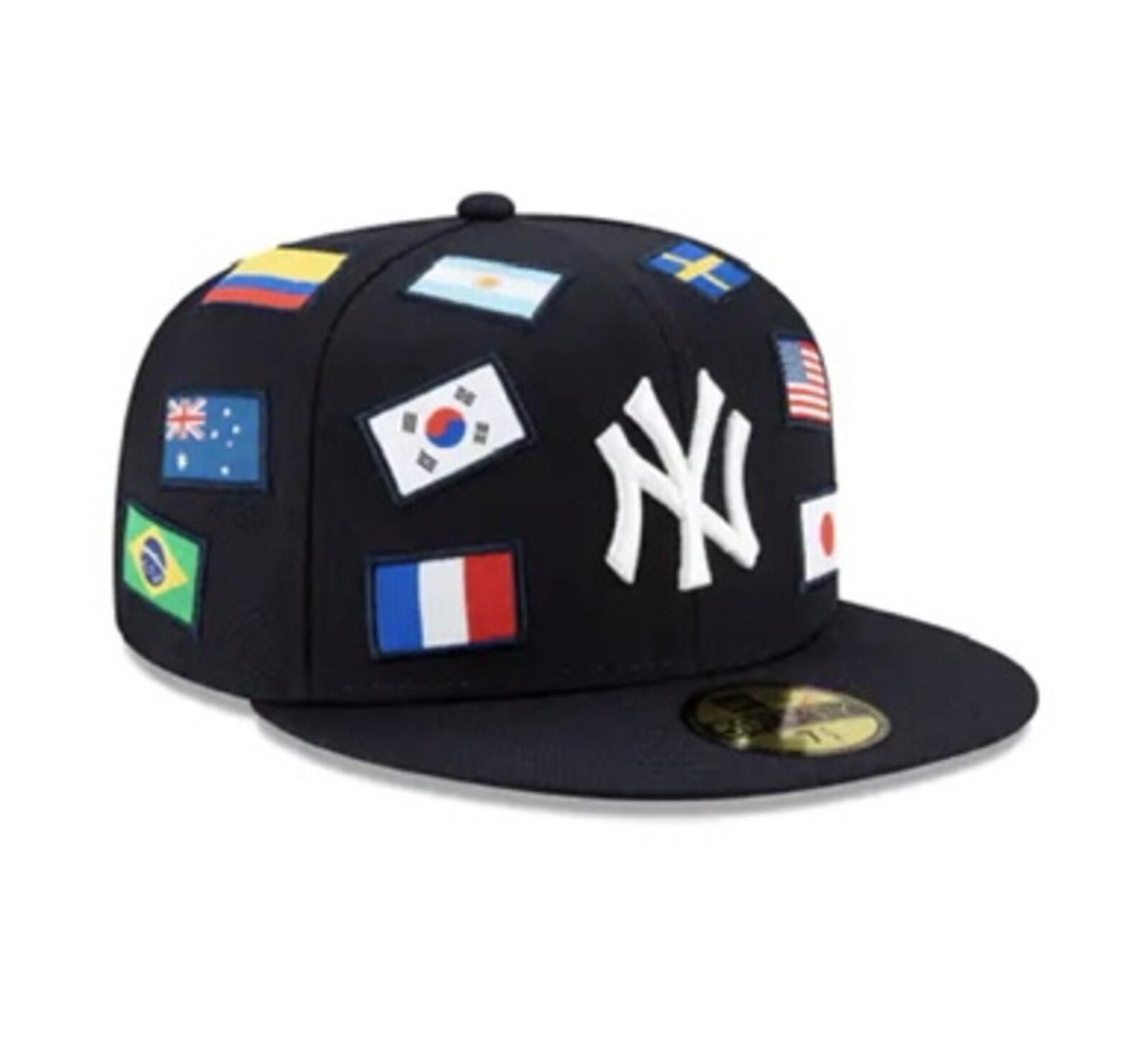 New Era New Era New York Yankees Flag 59FIFTY 7 3/8 Size ONE SIZE - 4 Thumbnail
