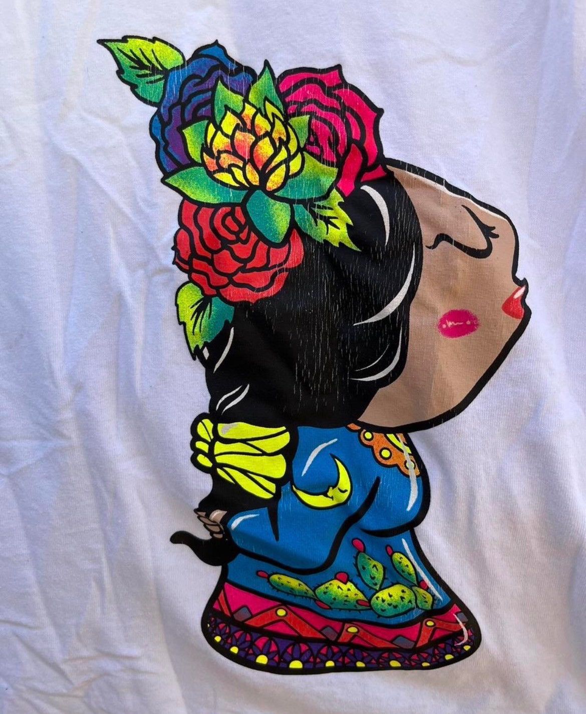 Other Cozumel Mexico Souvenir T-Shirt Folk Art Style Graphic L Size US L / EU 52-54 / 3 - 5 Thumbnail