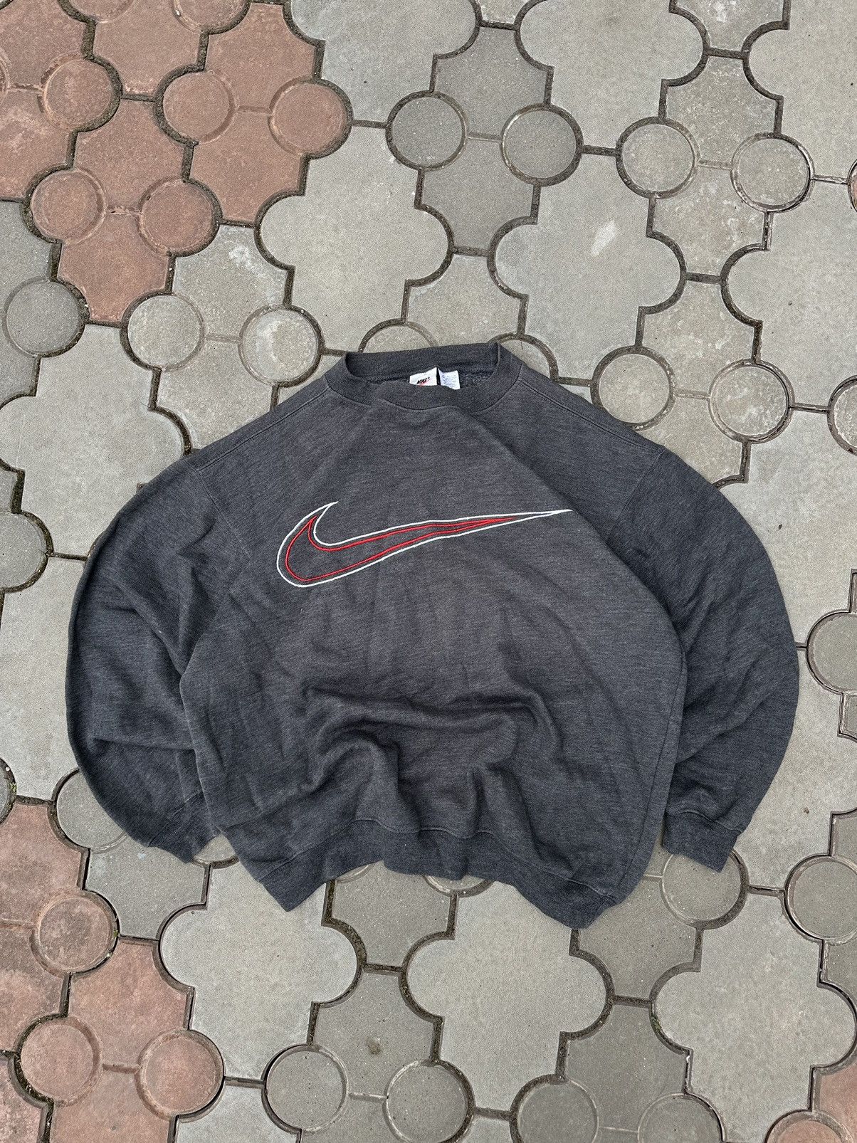Vintage Nike Center Swoosh Big Logo Sweatshirt USA