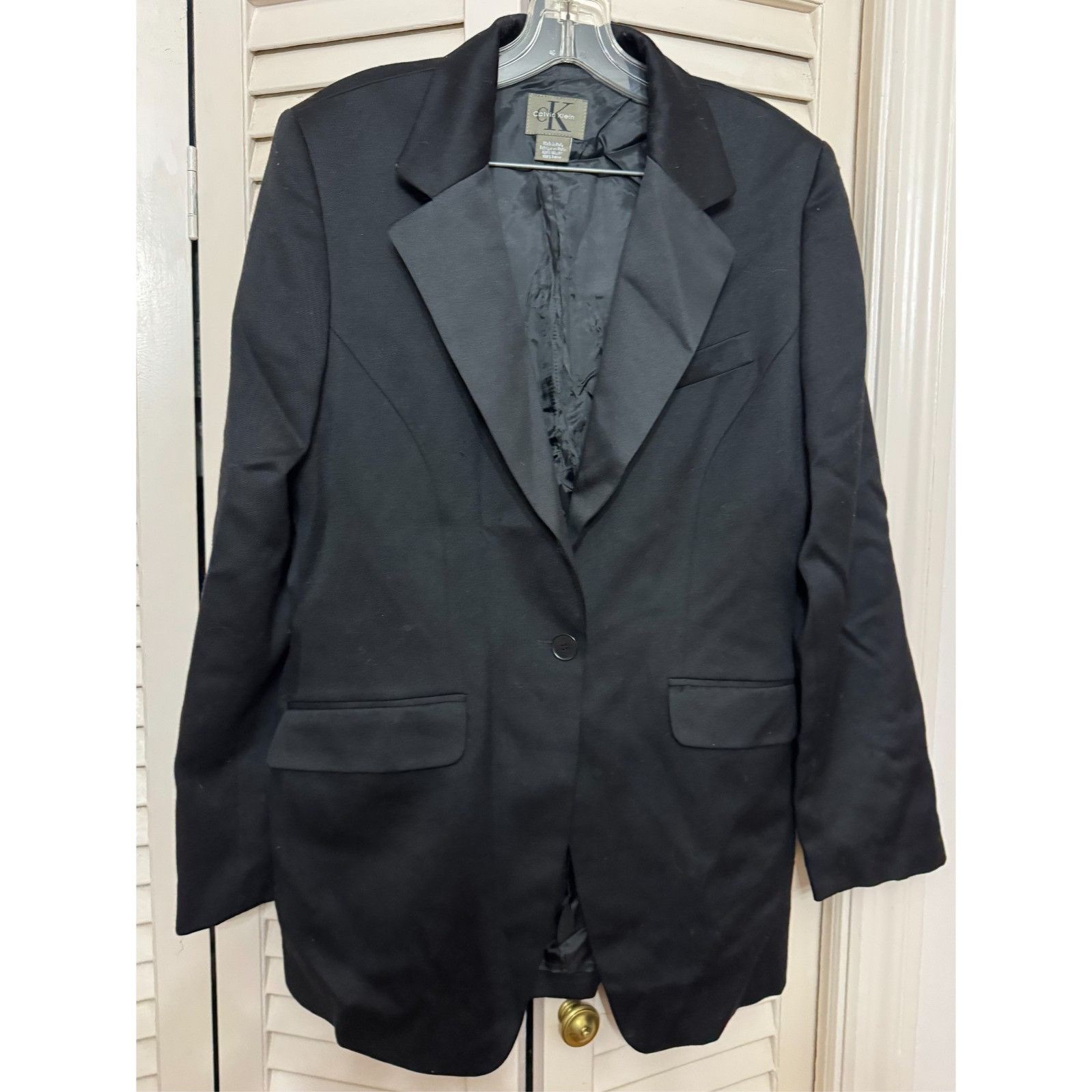 Calvin Klein Calvin Klein Men's Blazer Wool Blazer Jacket size 14 Size 40R - 1 Thumbnail