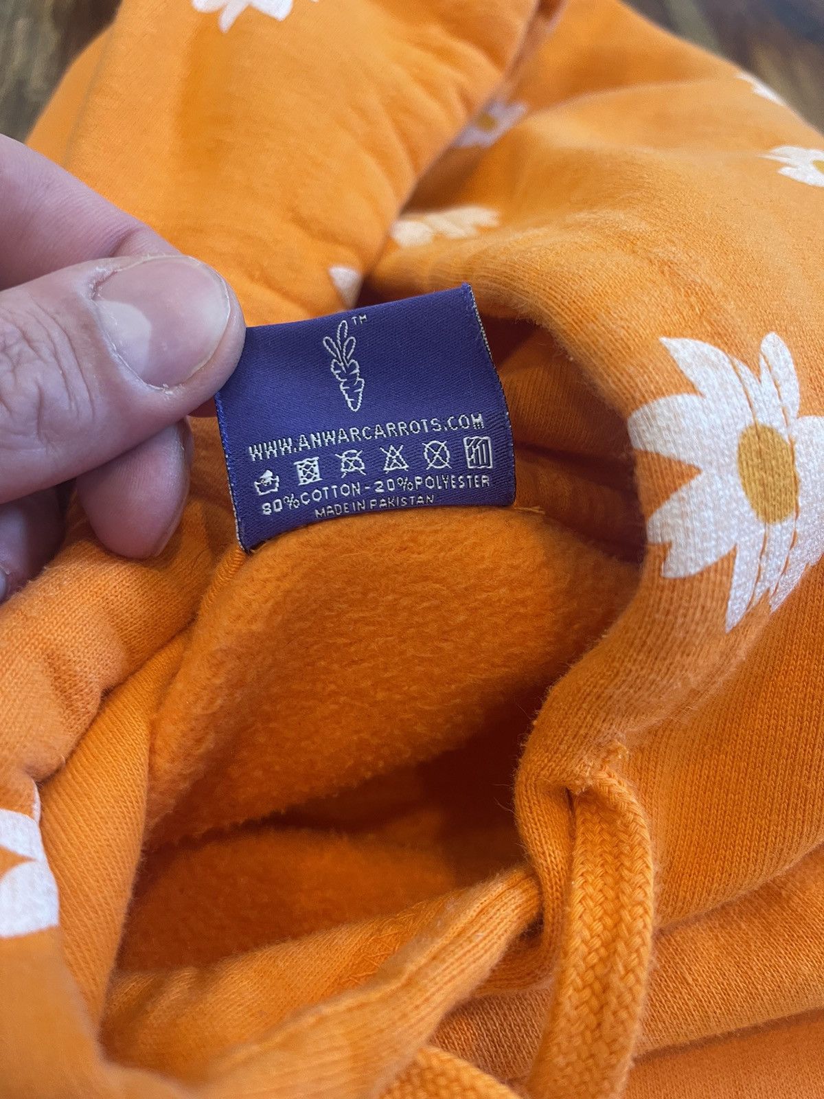 Carrots by Anwar Carrots × Mark McNairy Carrots x Mark Mcnairy Daisy All Over Print Hoodie Size US XXL / EU 58 / 5 - 4 Thumbnail