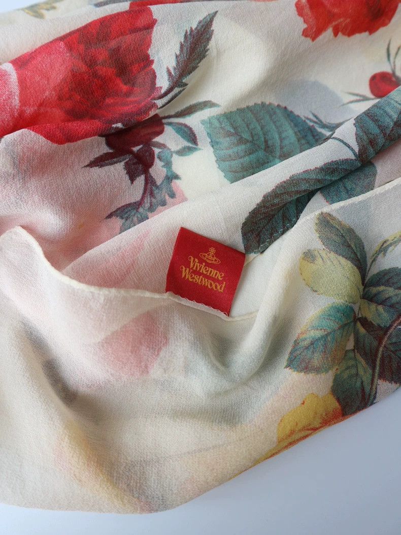 Vivienne Westwood Vivienne Westwood Medieval runway rose scarf Size ONE SIZE - 4 Thumbnail