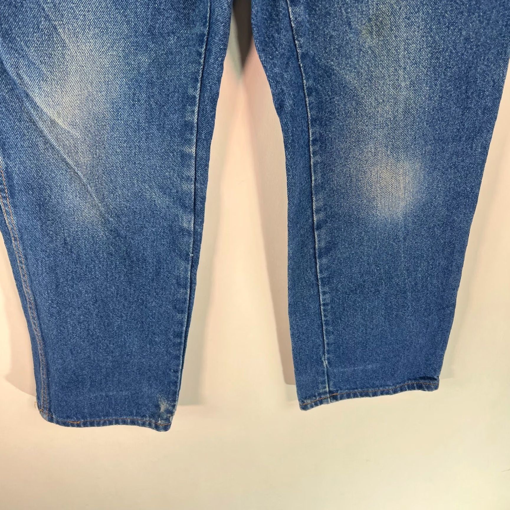 Dickies Dickies Men's Straight Leg Jeans Size 34X30 - Blue Denim, Mid Rise, Regular Fit, Classic Style Size US 32 / EU 48 - 6 Thumbnail