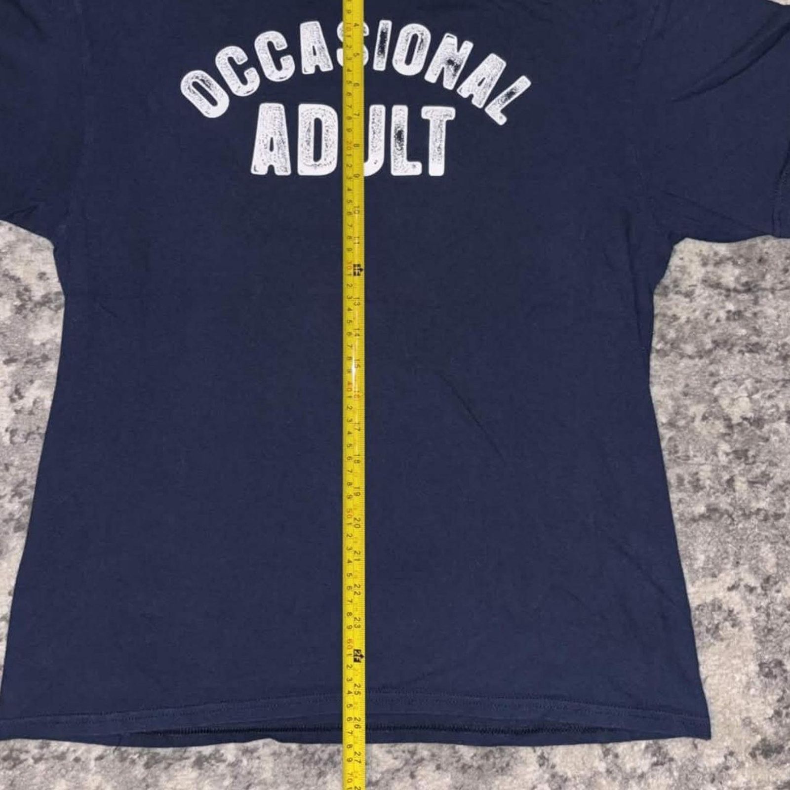 American Apparel Y2K Occasional Adult Funny Text Shirt Size US M / EU 48-50 / 2 - 4 Thumbnail