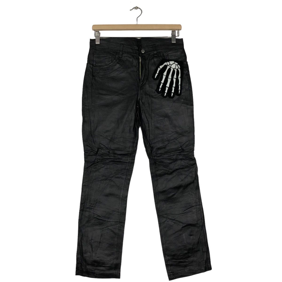 Genuine Leather 🔥Rare Genuine Leather Work Pants Union Made by Method Japan Size US 29 - 2 Thumbnail