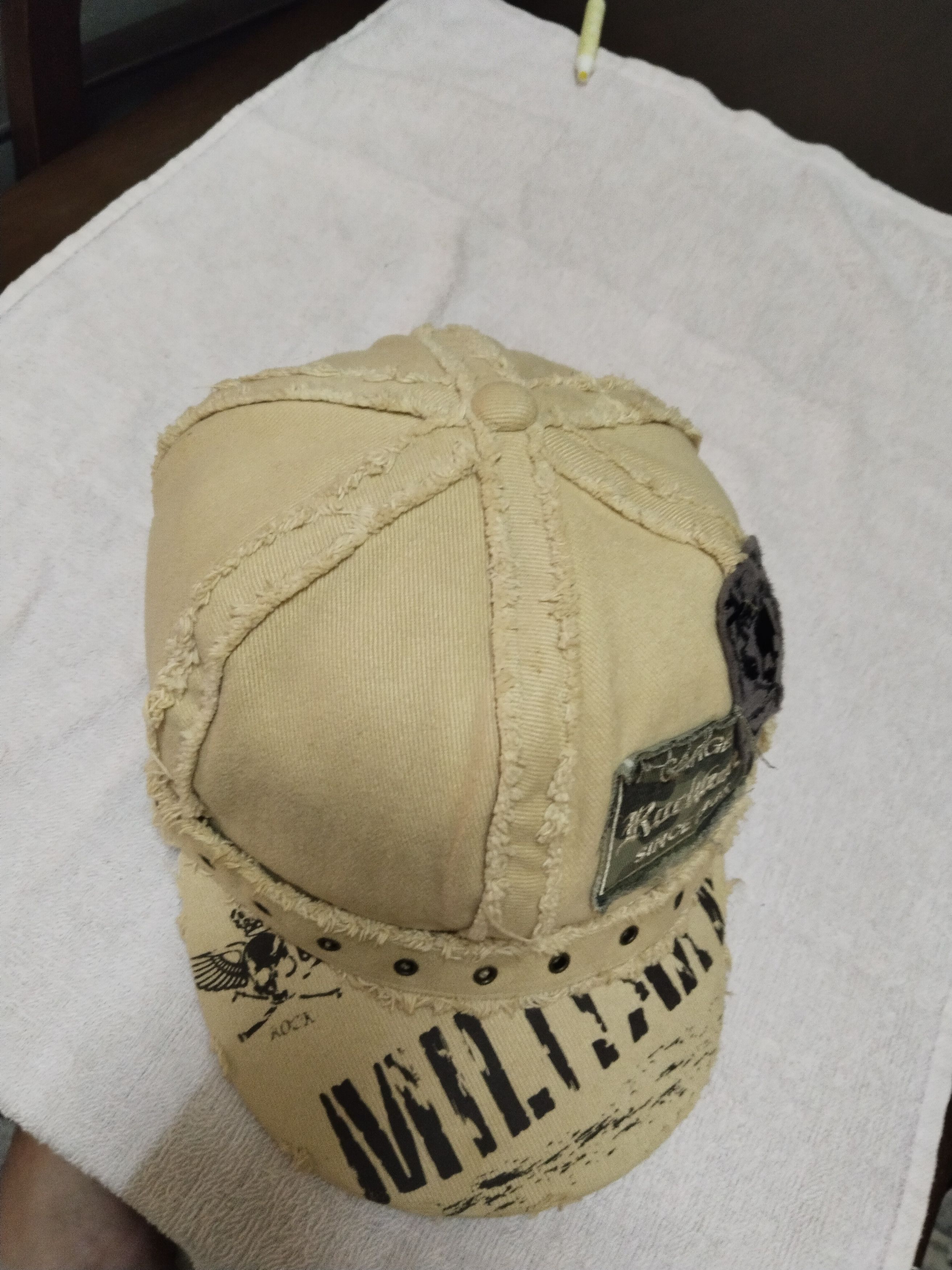 Voodoo Tactical RARE MILITARY CADET DISTRESSED VINTAGE HAT Size ONE SIZE - 4 Thumbnail