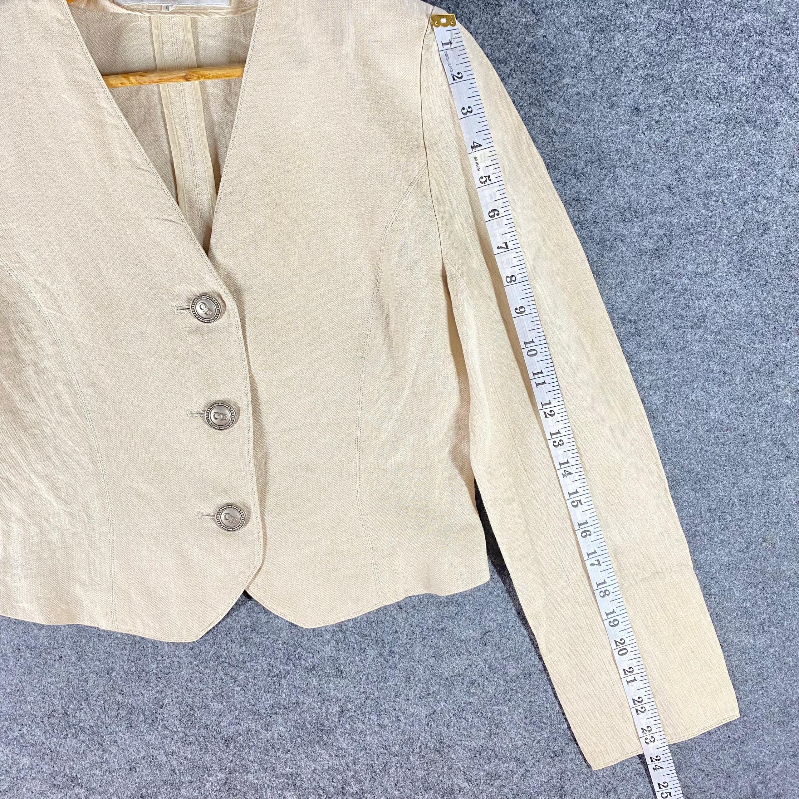 Christian Dior Monsieur Vintage Christian Dior Blazer Jacket Size M / US 6-8 / IT 42-44 - 6 Thumbnail