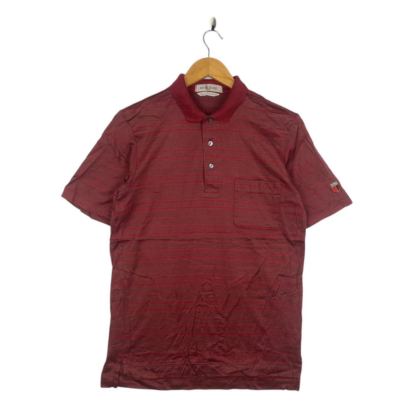 Vintage Vintage 90’ BAY HILL CLASSIC Egyptian Cotton Polo Tee Shirt Size US M / EU 48-50 / 2 - 1 Thumbnail