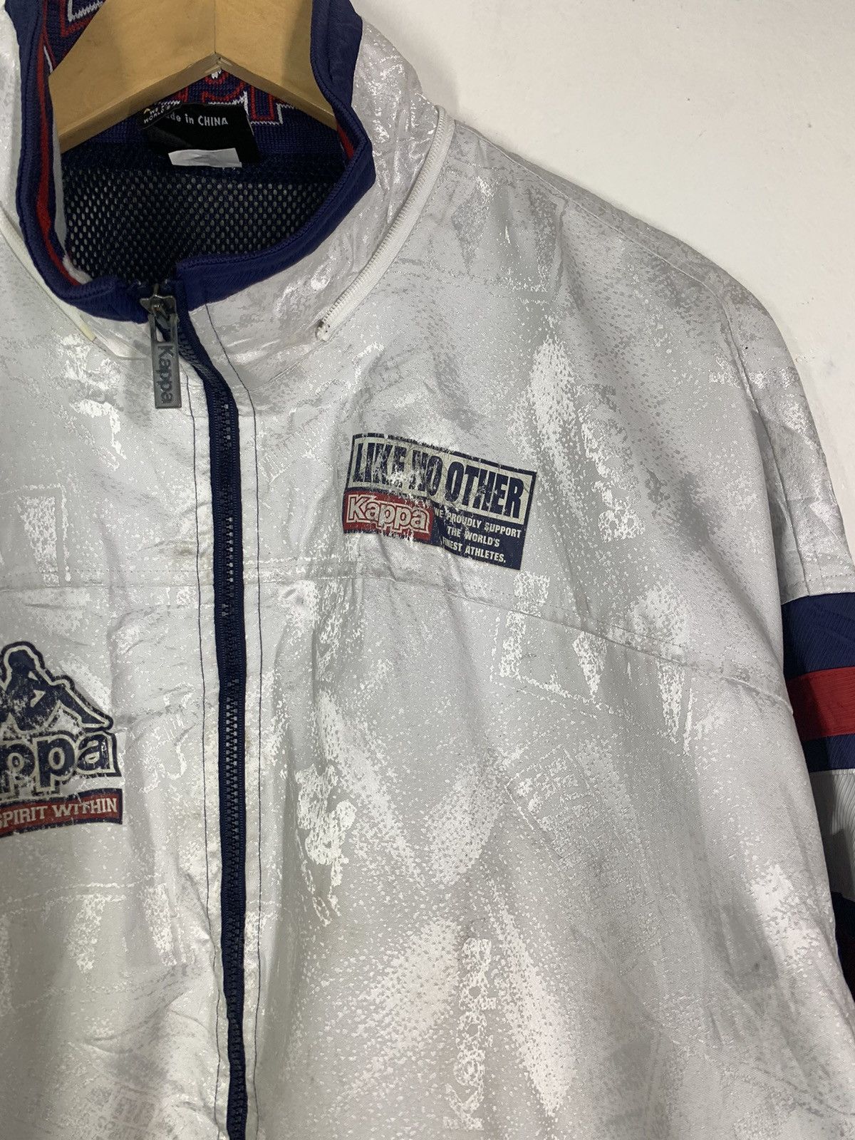 Japanese Brand × Vintage Vintage Kappa Full Zip Jacket Size US L / EU 52-54 / 3 - 3 Thumbnail