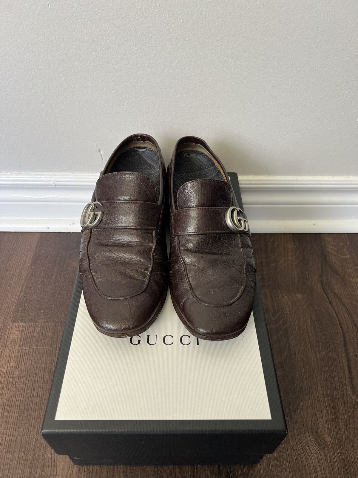 Gucci Double G loafers Size US 7 / EU 40 - 2 Thumbnail