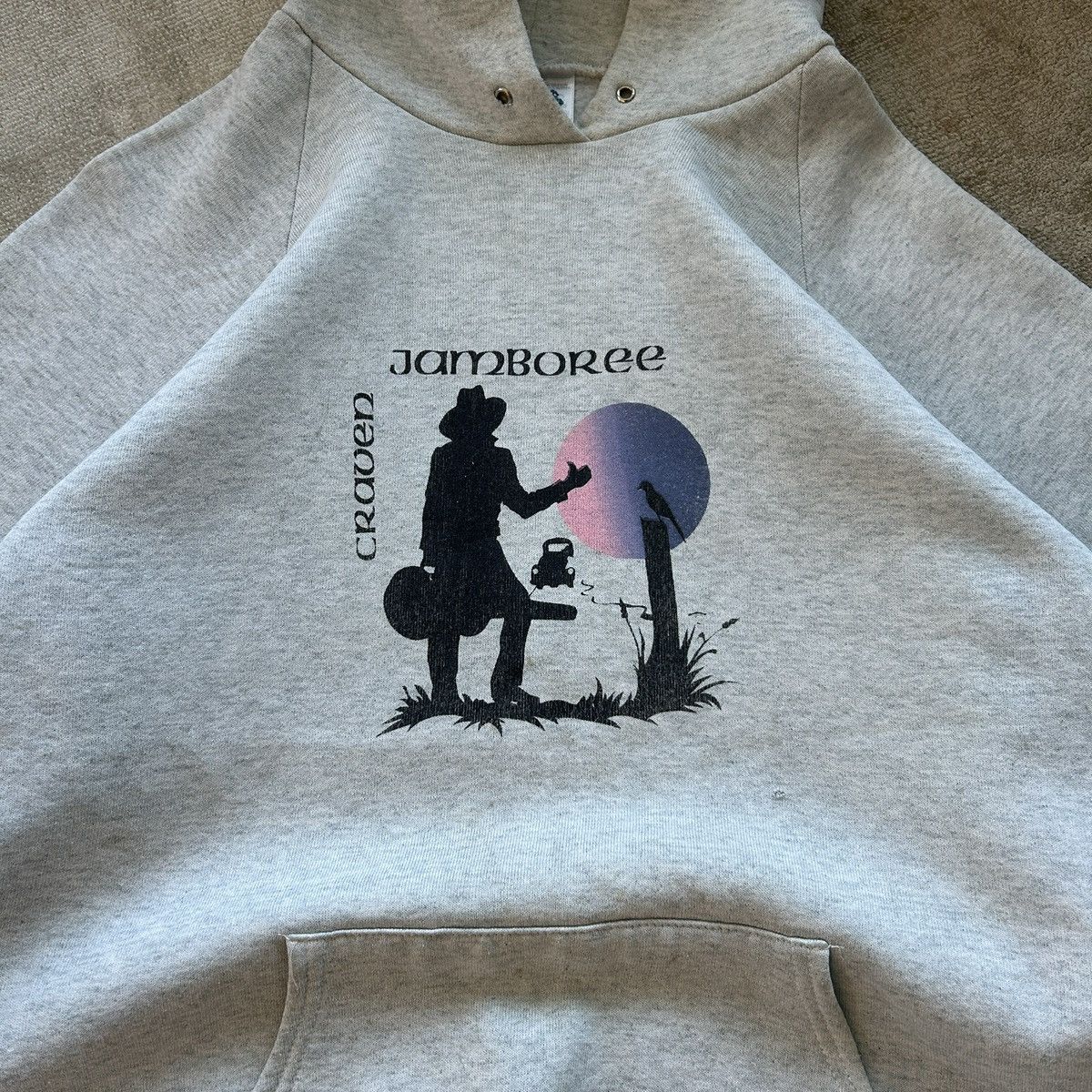 Vintage Vintage Craven Jamboree Hoodie Size US XL / EU 56 / 4 - 3 Thumbnail