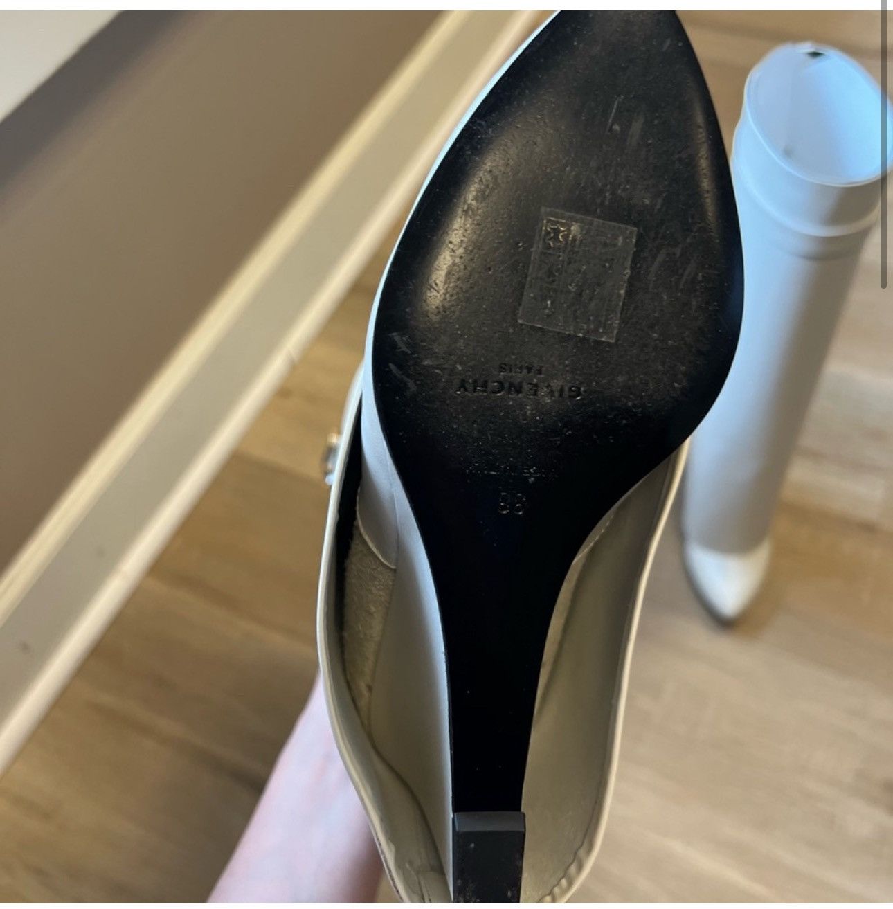 Givenchy White Givenchy shark boots Size US 8 / IT 38 - 2 Thumbnail