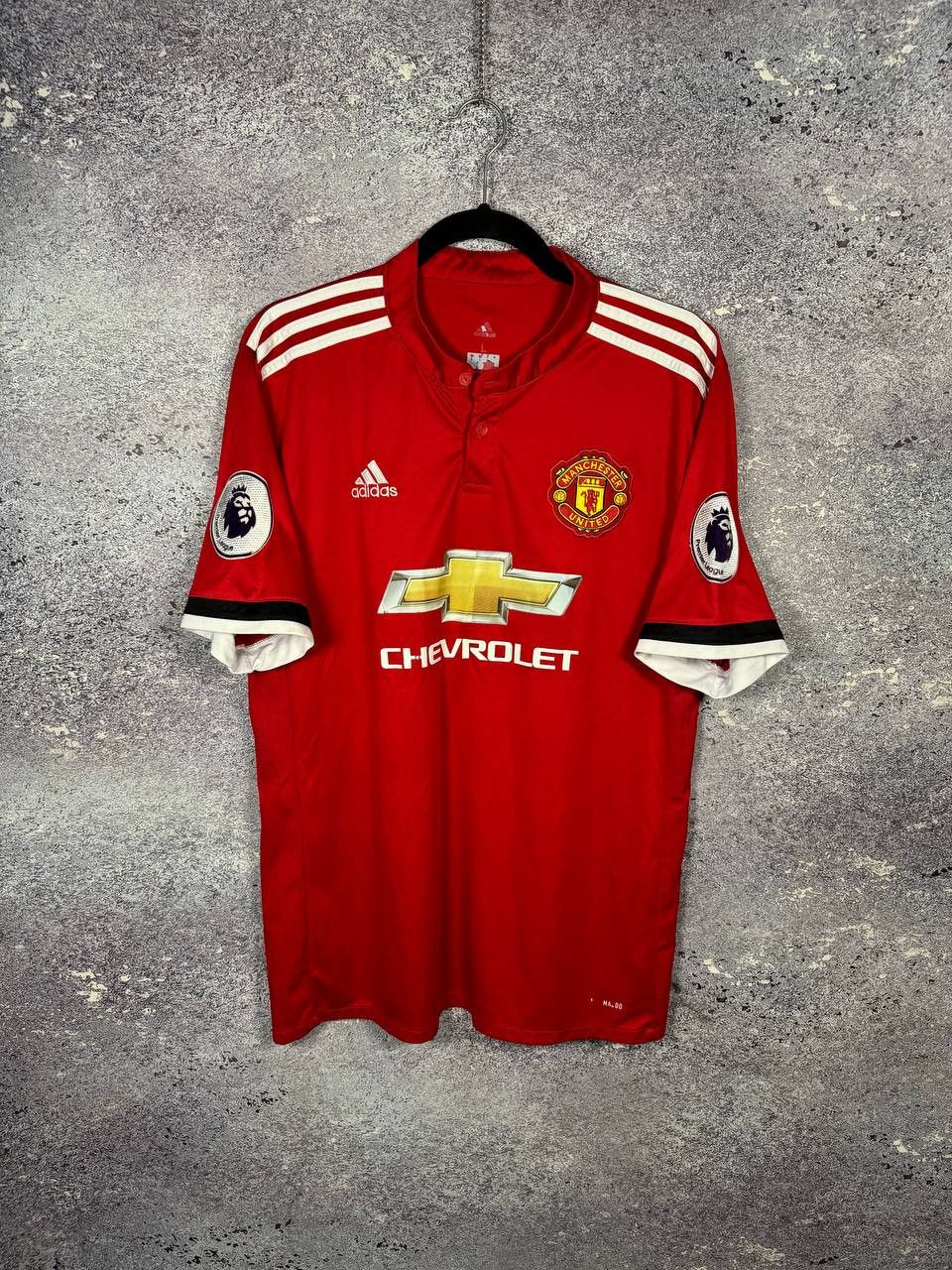 Vintage MATA Manchester United 2017/18 Fan Soccer Jersey Medium Size US M / EU 48-50 / 2 - 2 Thumbnail