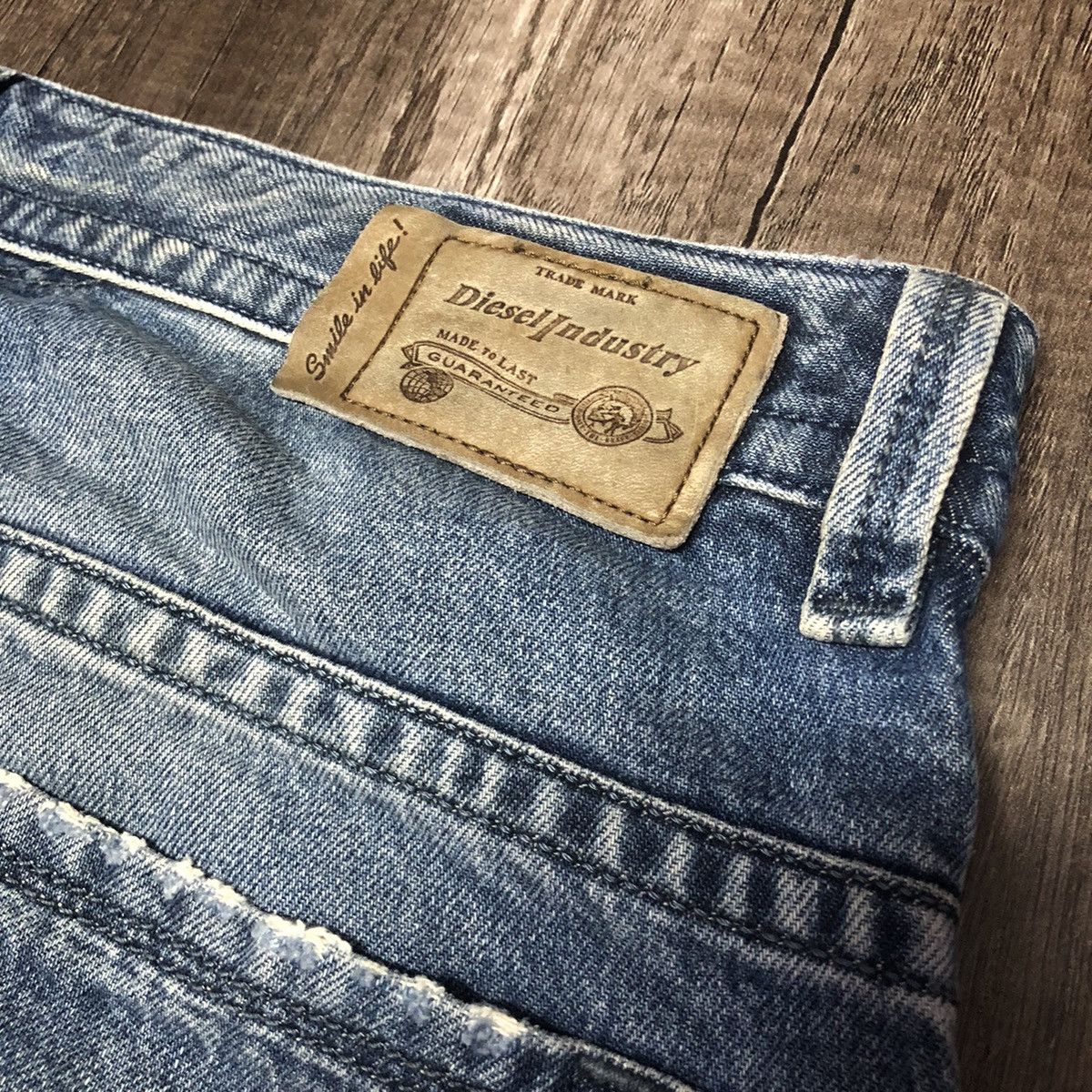 Diesel × Vintage Vintage Diesel Industry Distressed Denim Size US 34 / EU 50 - 12 Thumbnail