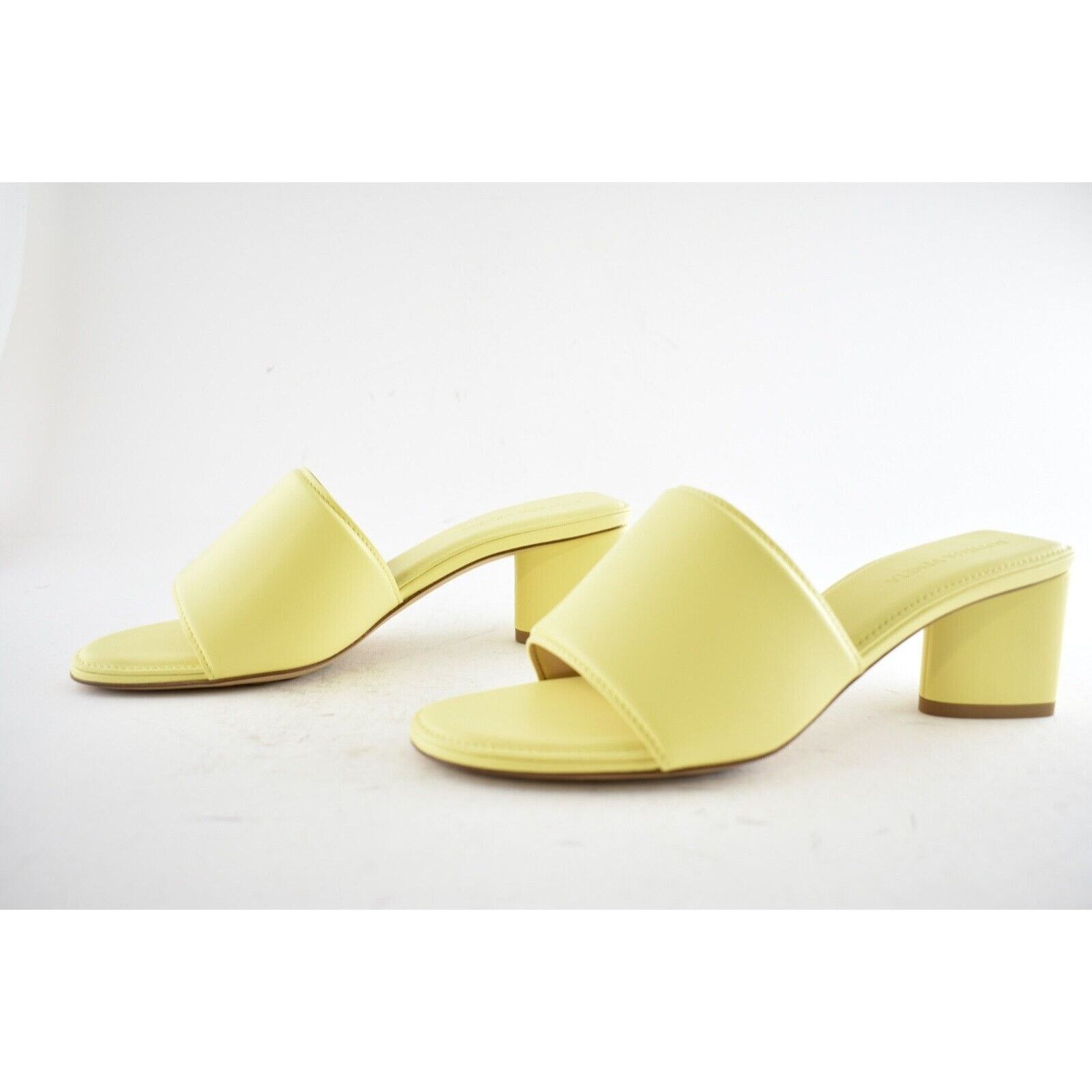 Bottega Veneta Bottega Veneta Band Lemonade Yellow Leather Sandal Size US 8 / IT 38 - 8 Thumbnail