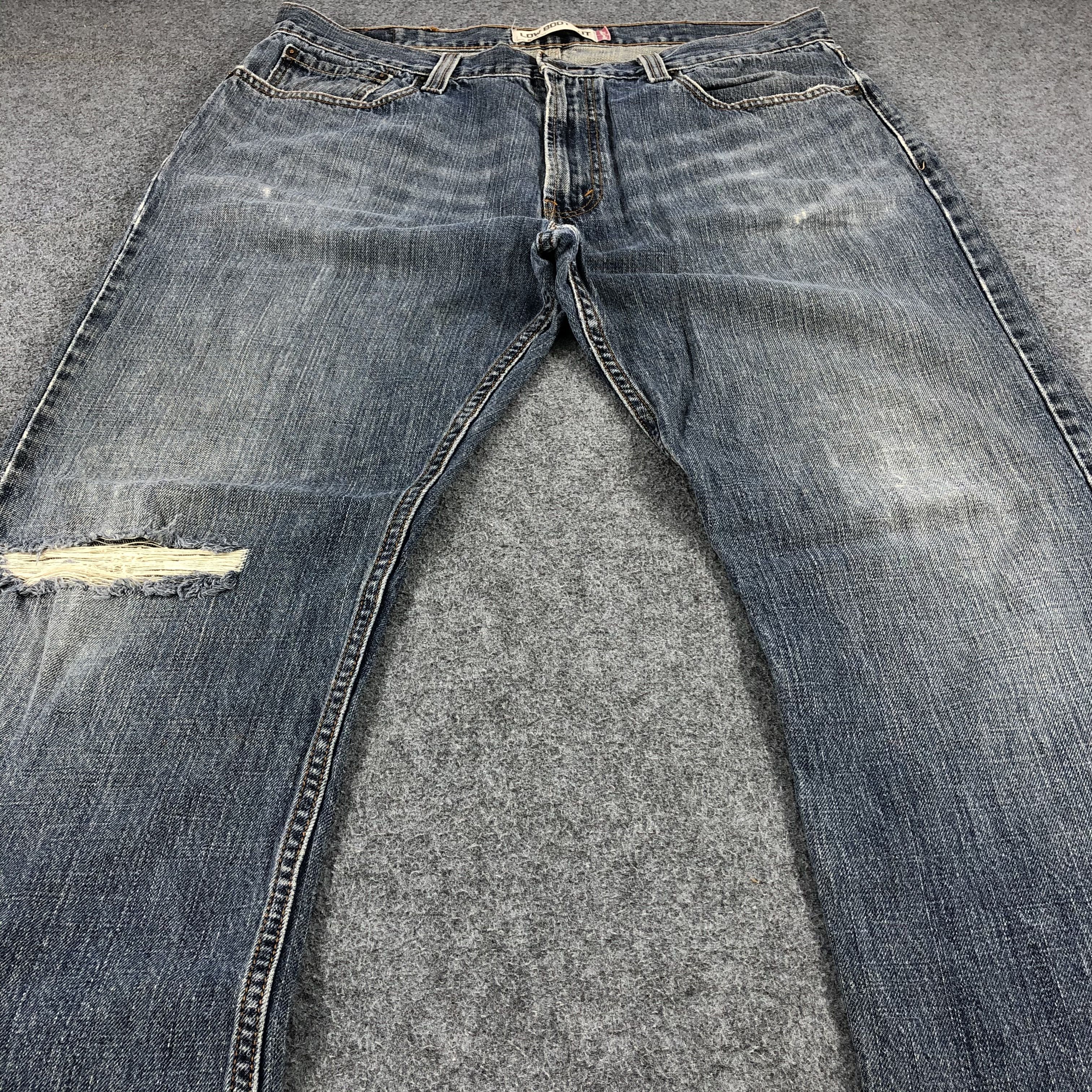 Levi's Flared Denim Vintage Levis 557 Distressed Jeans-J1013 Size US 39 - 3 Thumbnail