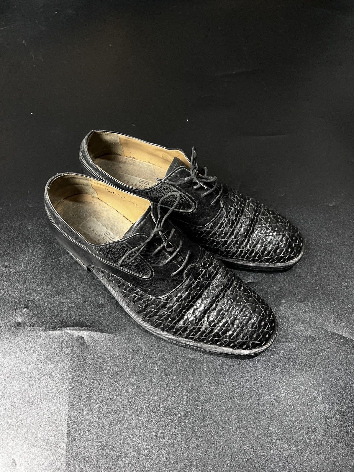 Balenciaga Balenciaga Crocodile Leather Size US 8.5 / EU 41-42 - 1 Thumbnail