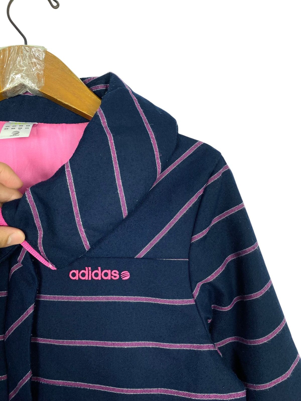 Adidas Rare‼️ Adidas Neo Label Stripe Jacket Size S / US 4 / IT 40 - 5 Thumbnail
