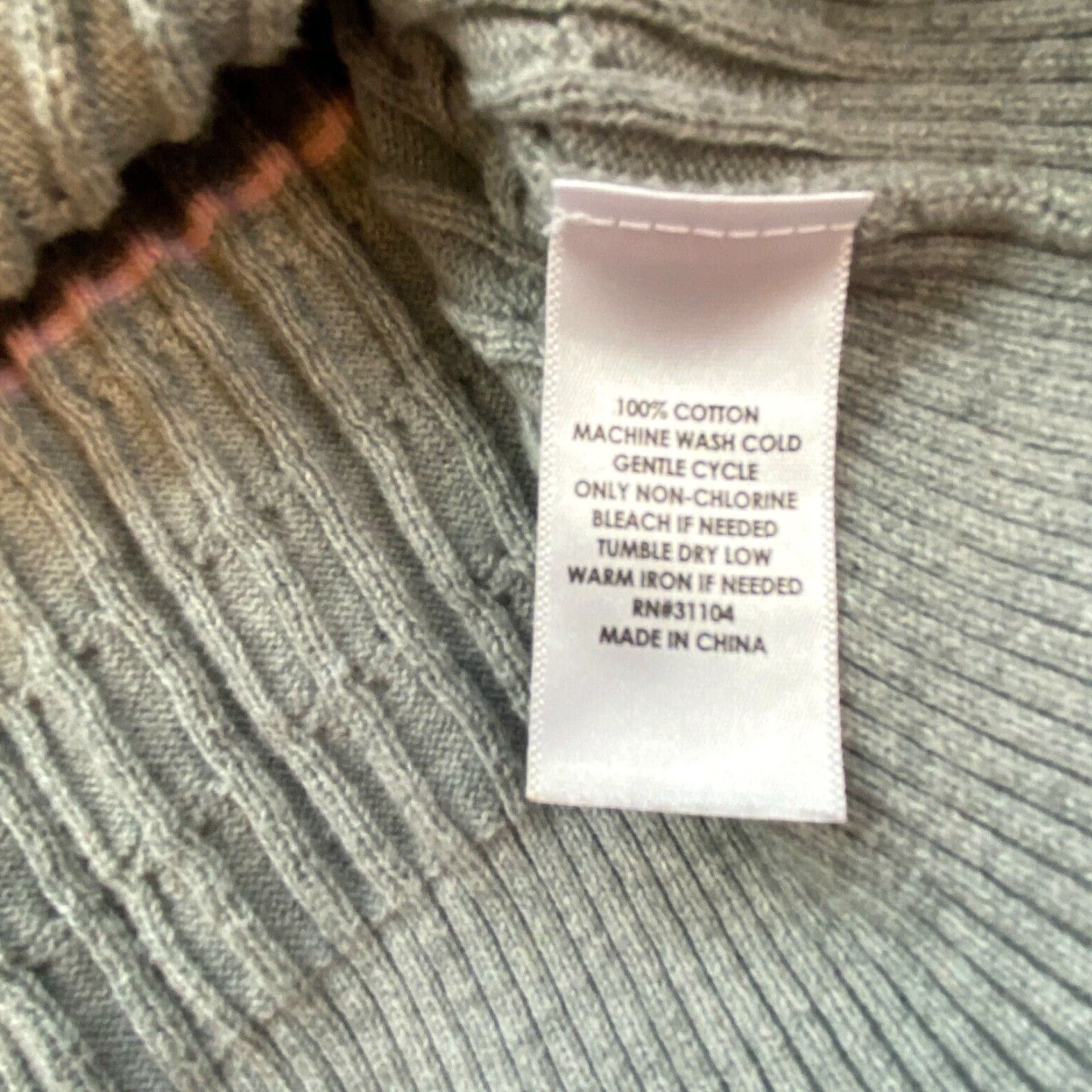 Pinko Kim Rogers Petite Women's Cable Knit Striped Sweater Small Multicolor Pullover Size S / US 4 / IT 40 - 4 Thumbnail