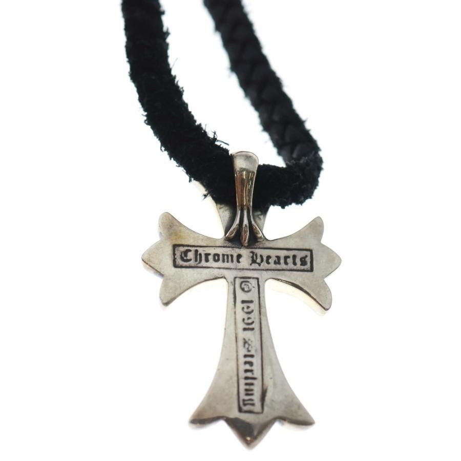 Chrome Hearts Chrome Hearts CH Cross Leather Braid PENDANT Necklace Size ONE SIZE - 4 Thumbnail