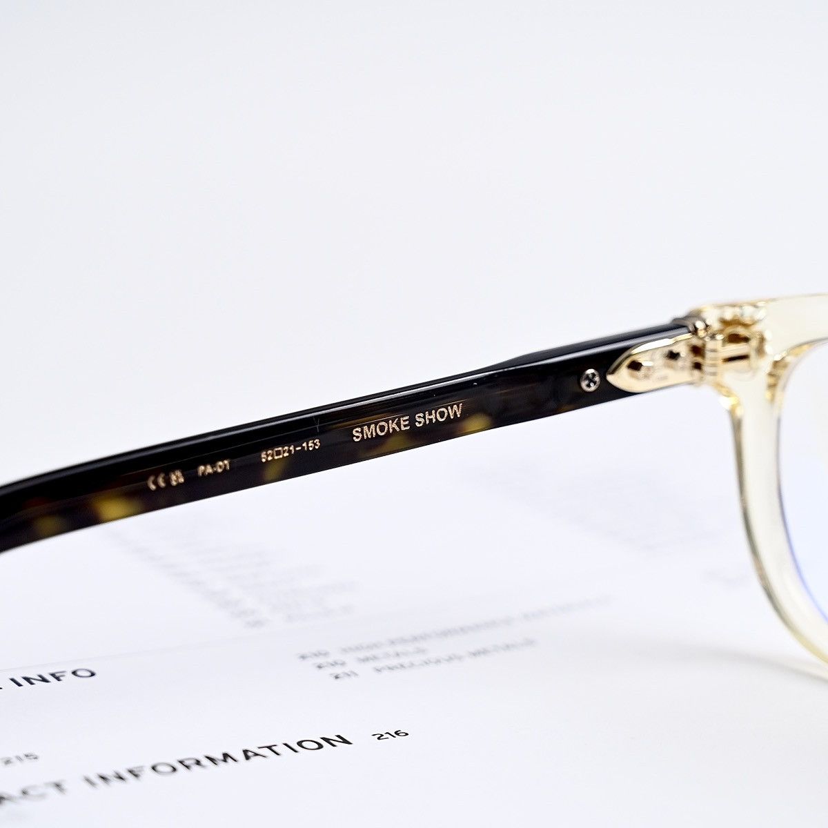 Chrome Hearts CHROME HEARTS SMOKE SHOW GLASSES Size ONE SIZE - 8 Thumbnail