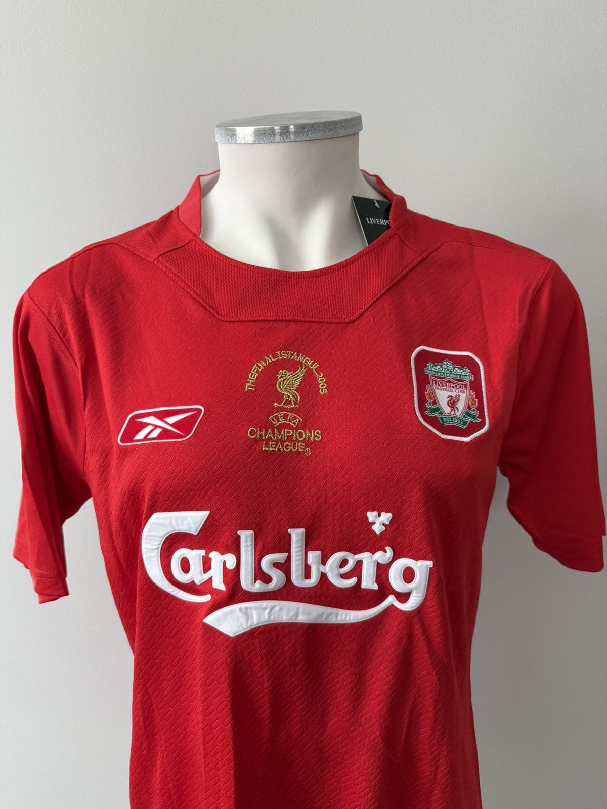 Steven Gerrard Liverpool New Men's CL Final Soccer Jersey