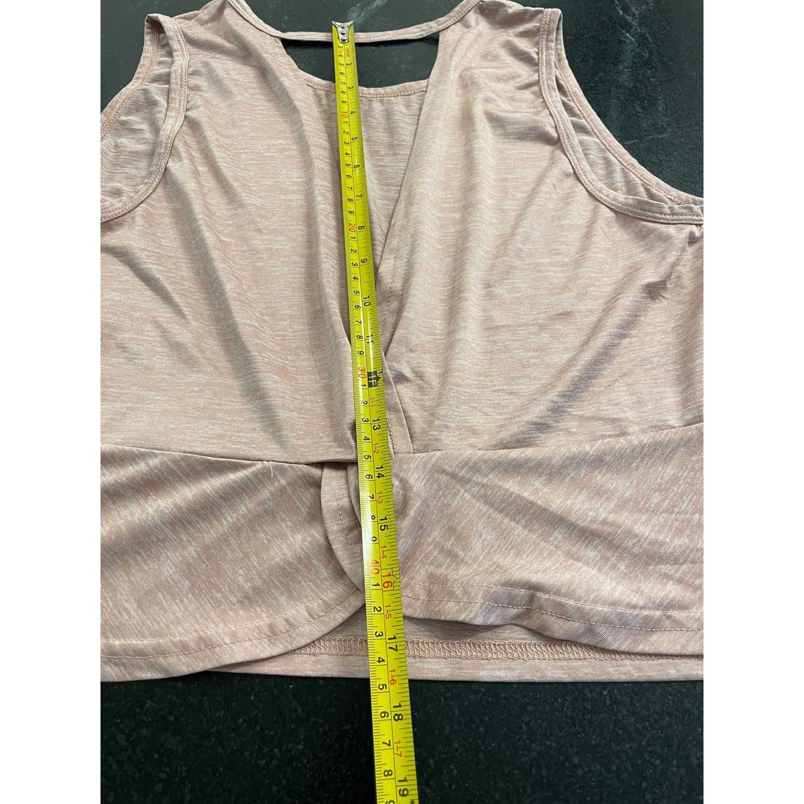 Other Ictive Pink Sleeveless yoga top with back knot XL Size XL / US 12-14 / IT 48-50 - 4 Thumbnail