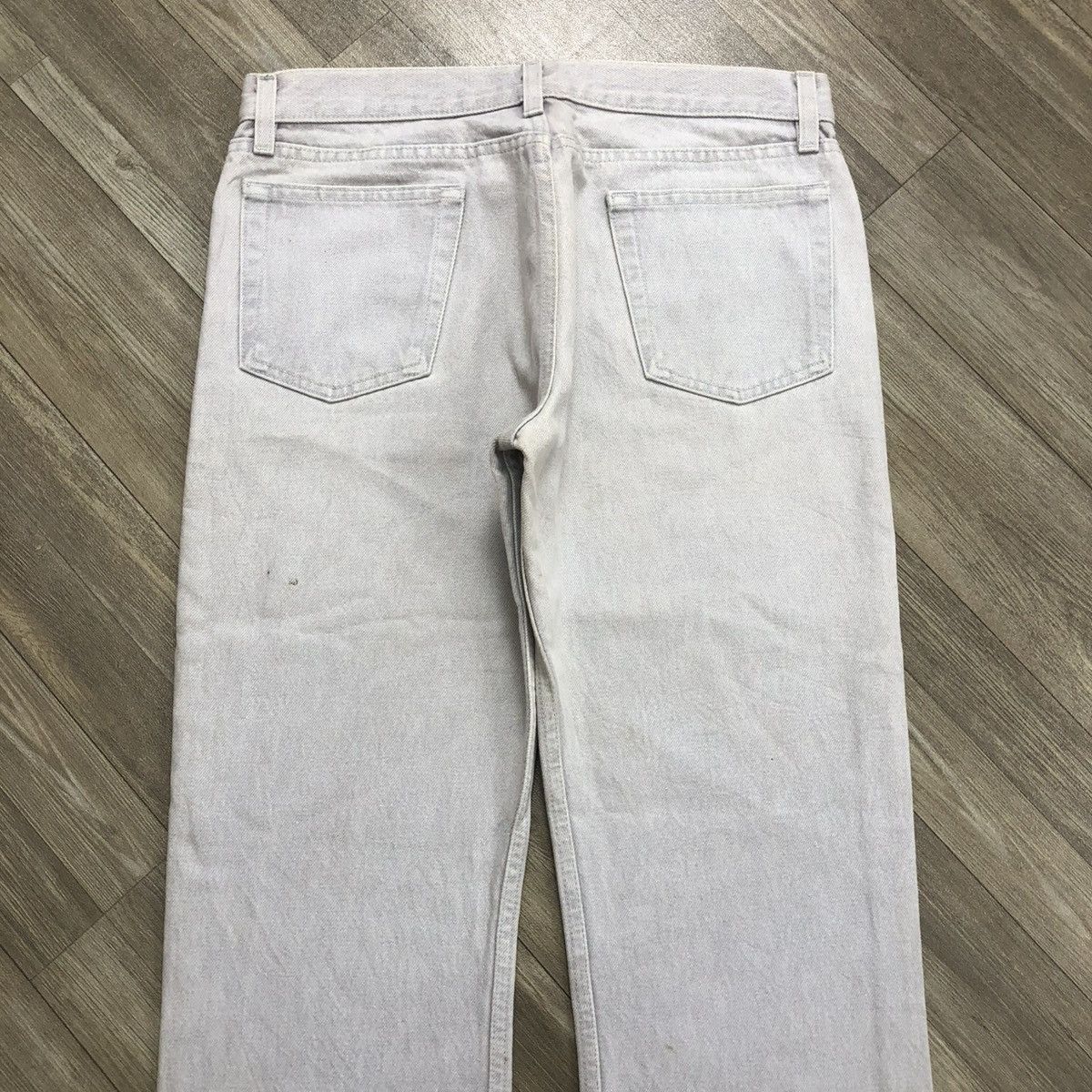 Helmut Lang VINTAGE HELMUT LANG DENIM PANTS Size US 30 / EU 46 - 15 Thumbnail
