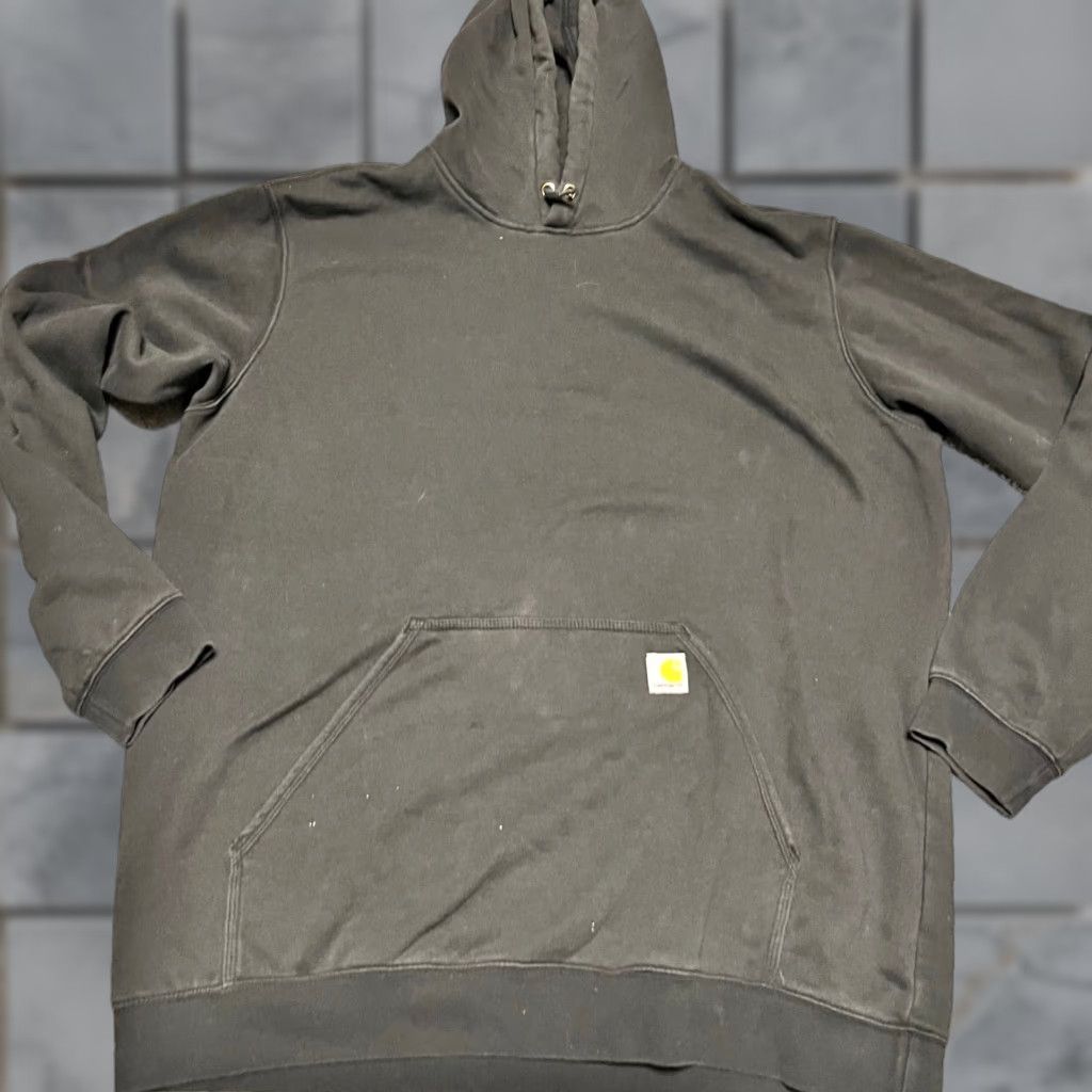 Carhartt VINTAGE Carhartt Hoodie Mens XL Tall Loose Fit Sweatshirt Workwear Black Mens XL Tall Carhartt Hoodie Black Size US XL / EU 56 / 4 - 1 Thumbnail