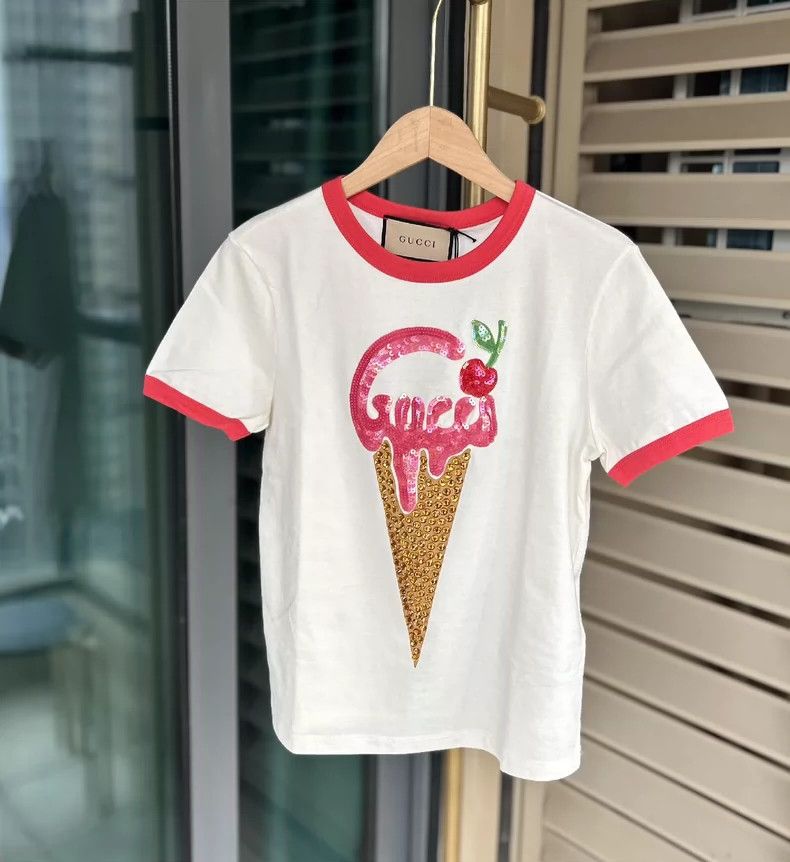 Gucci Gucci Sweet cone T-shirt 2503-Nextarrow Size US S / EU 44-46 / 1 - 1 Thumbnail
