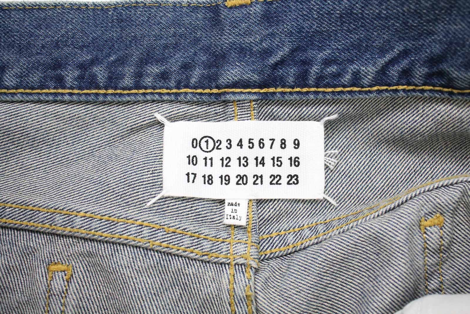 Maison Margiela MAISON MARGIELA Jeans Women's (EU) 42 Bootcut Zip Fly Faded Size 33" - 8 Thumbnail