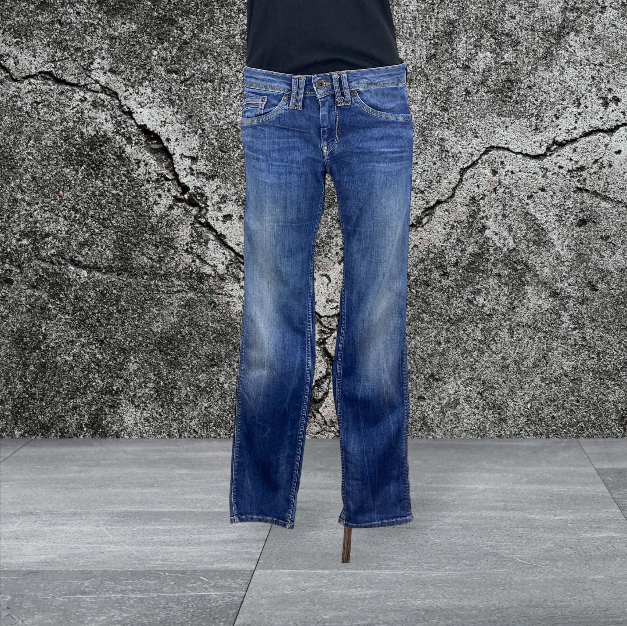Pepe Jeans Low Rise Skinny Denim Jeans Size 26" / US 2 / IT 38 - 2 Thumbnail