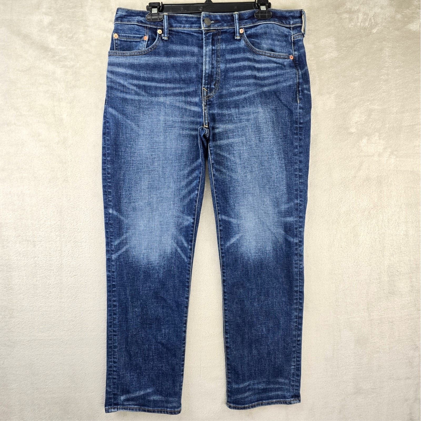 American Eagle Outfitters American Eagle Original Straight Jeans 33x30 (Fits 36x28) Size US 36 / EU 52 - 1 Thumbnail