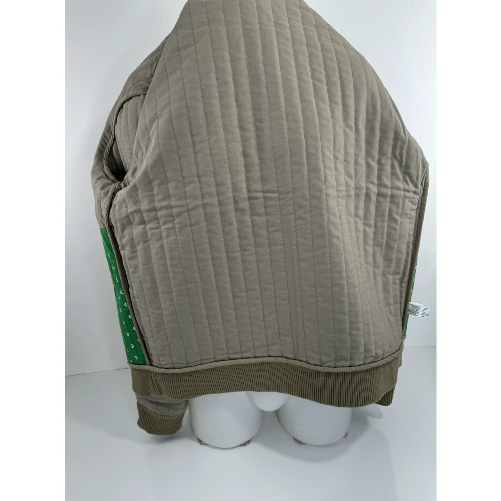 Carhartt CRIQUET Jacket - Carhartt Style Bomber - S - Khaki/Mermaid - Work Ranch Field Quilted Snap Size US S / EU 44-46 / 1 - 7 Thumbnail