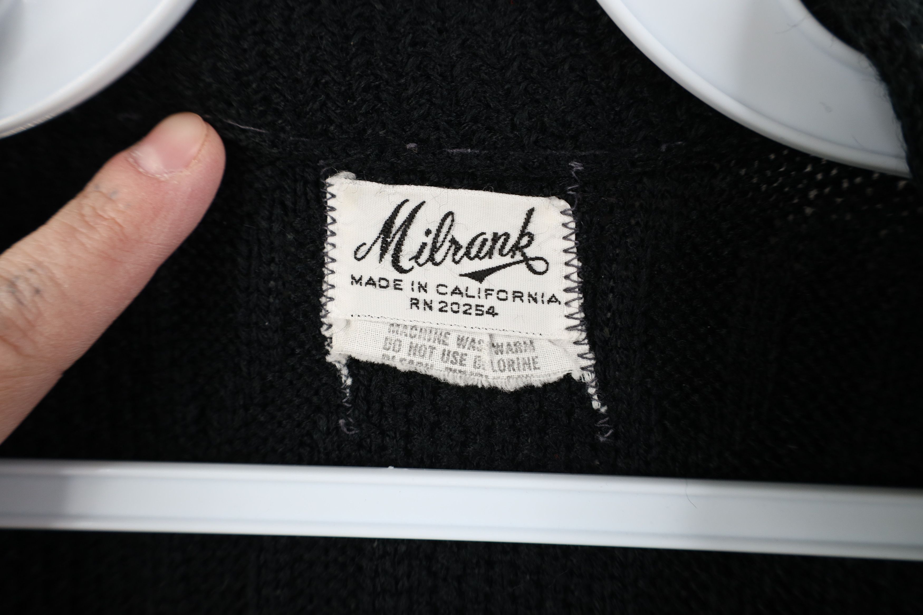 Vintage Vintage 60s 70s Streetwear Cable Knit Cardigan Sweater USA Size M / US 6-8 / IT 42-44 - 5 Thumbnail