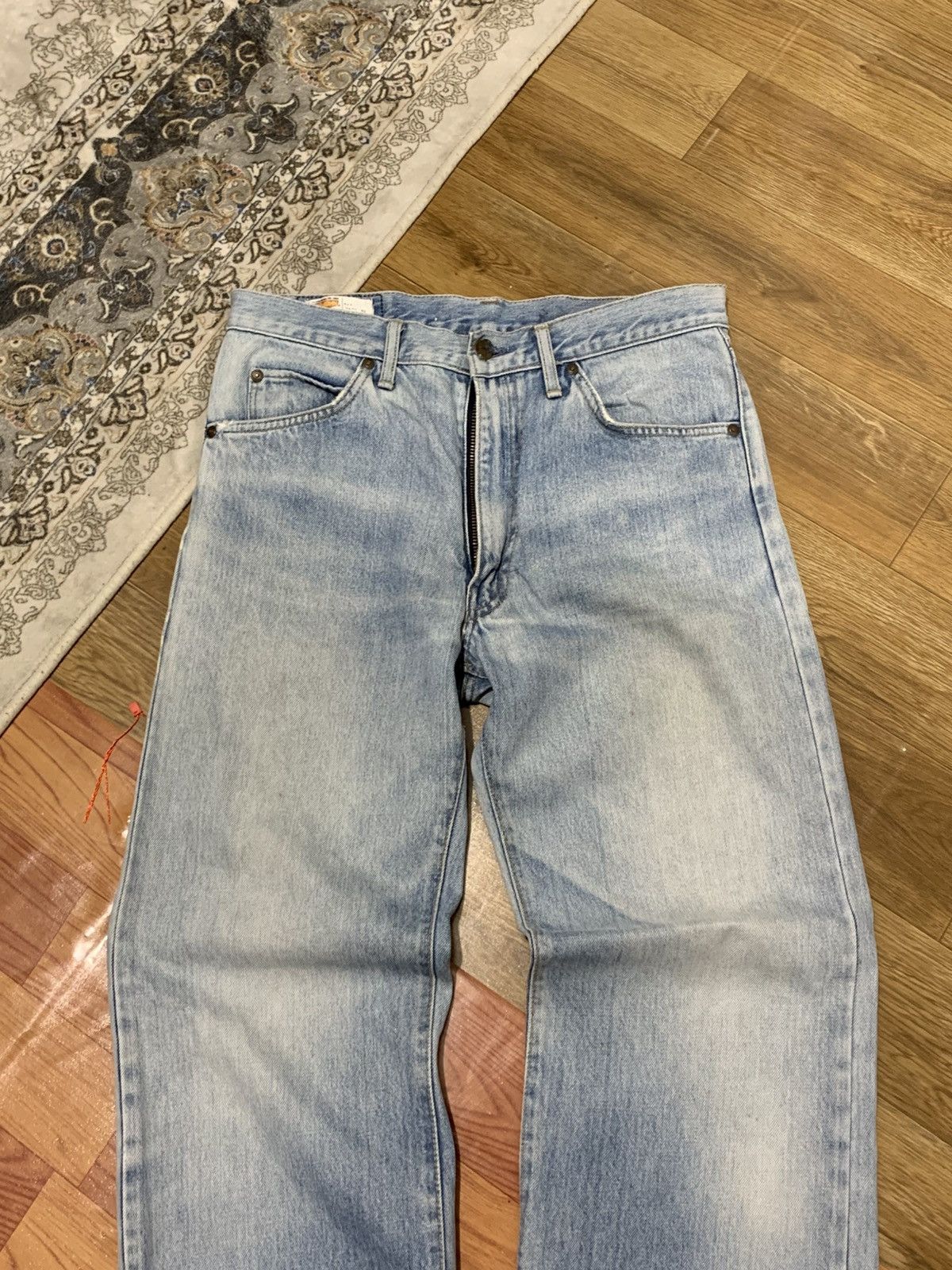 Big John denim panta big jeans BIG WASHING blue wash Size US 33 - 4 Thumbnail