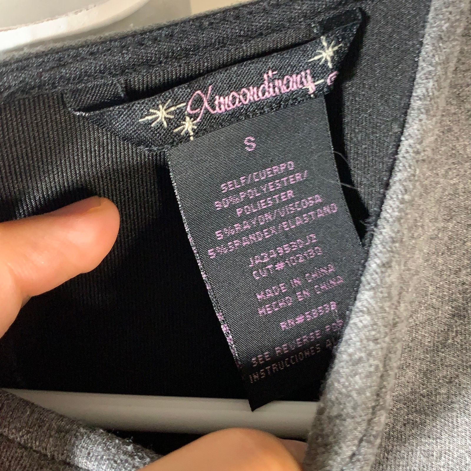 Other Xtraordinary Dark Gary and Black Dress Size S Size S / US 4 / IT 40 - 4 Thumbnail