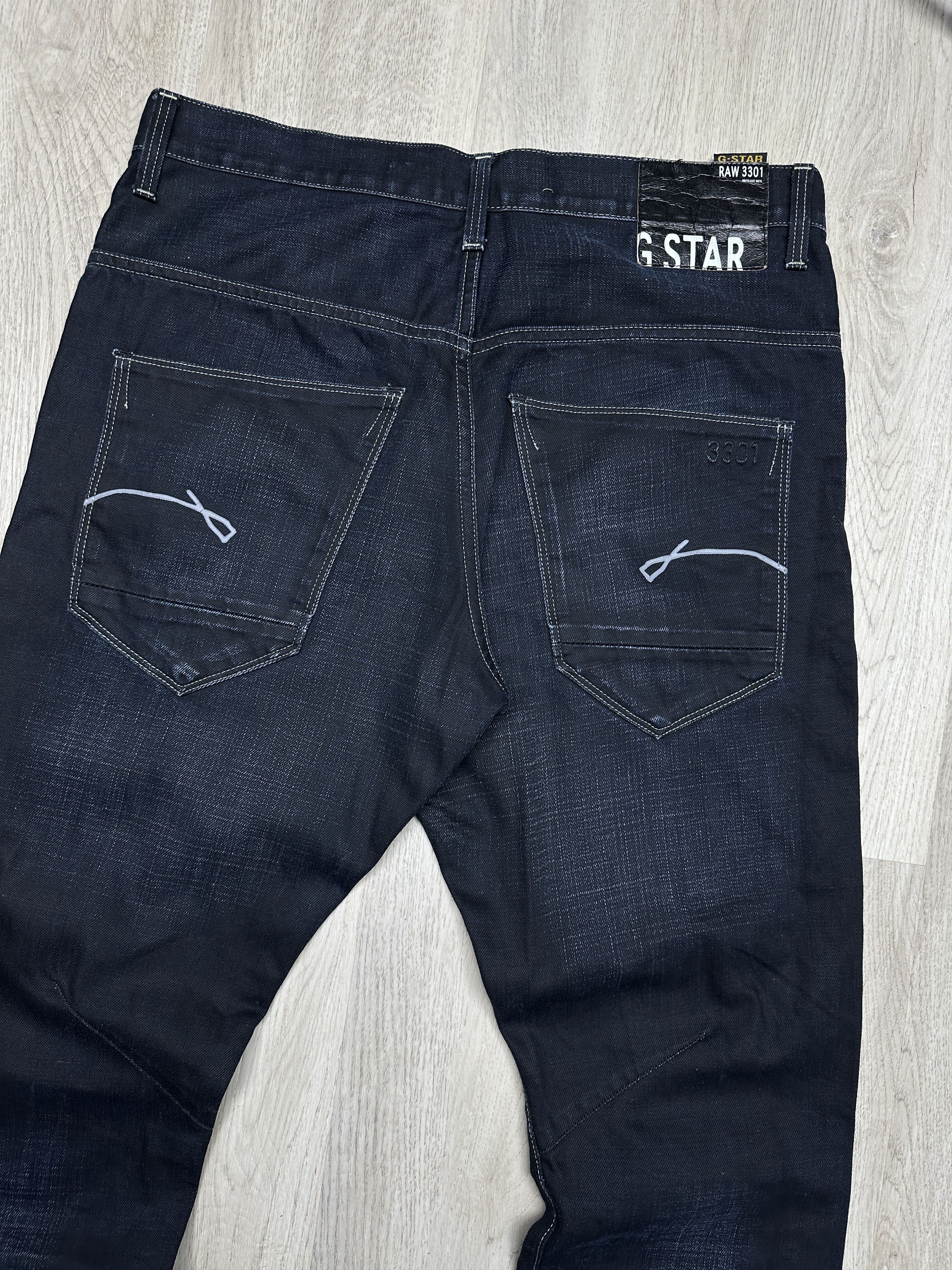 G-Star G Star Raw Mens Morris Tapered Denim Pants Jeans Size US 34 / EU 50 - 2 Thumbnail