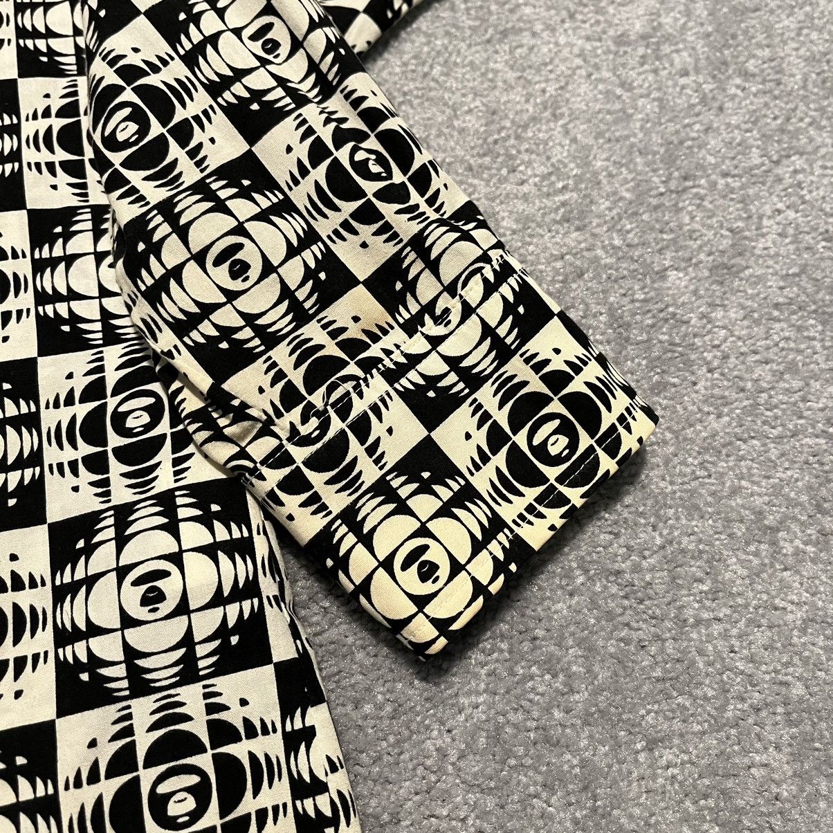 Bape A Bathing Ape Bape Baby Milo Button Up Shirt All Over Print Size US XL / EU 56 / 4 - 9 Thumbnail