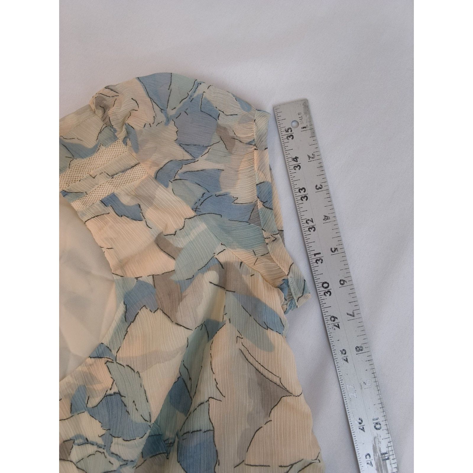 Anthropologie Anthropologie Moulinette Soeurs Babydoll Women 8 Blue/White Size M / US 6-8 / IT 42-44 - 12 Thumbnail