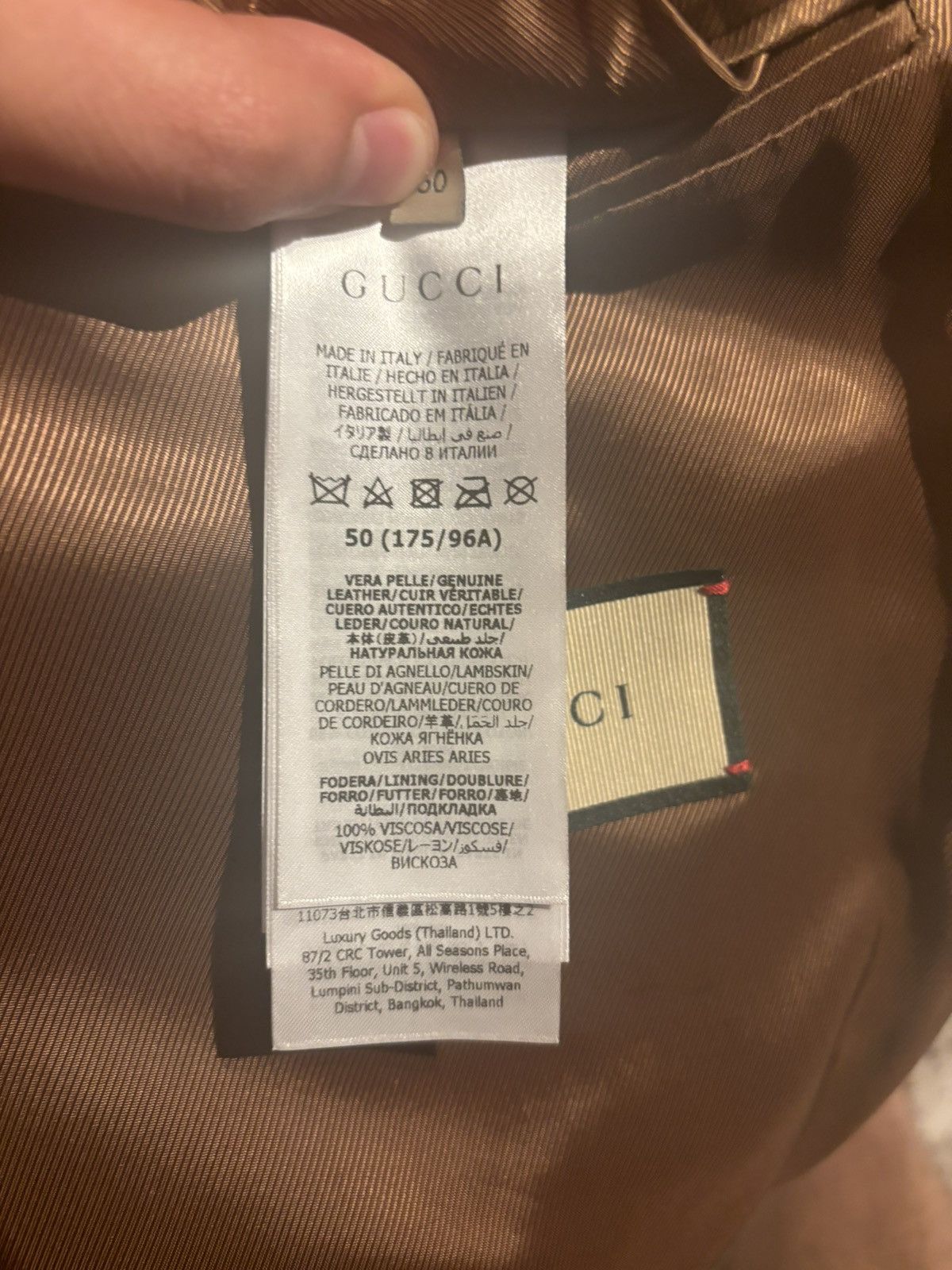 Gucci Gucci leather jacket Size US L / EU 52-54 / 3 - 13 Thumbnail