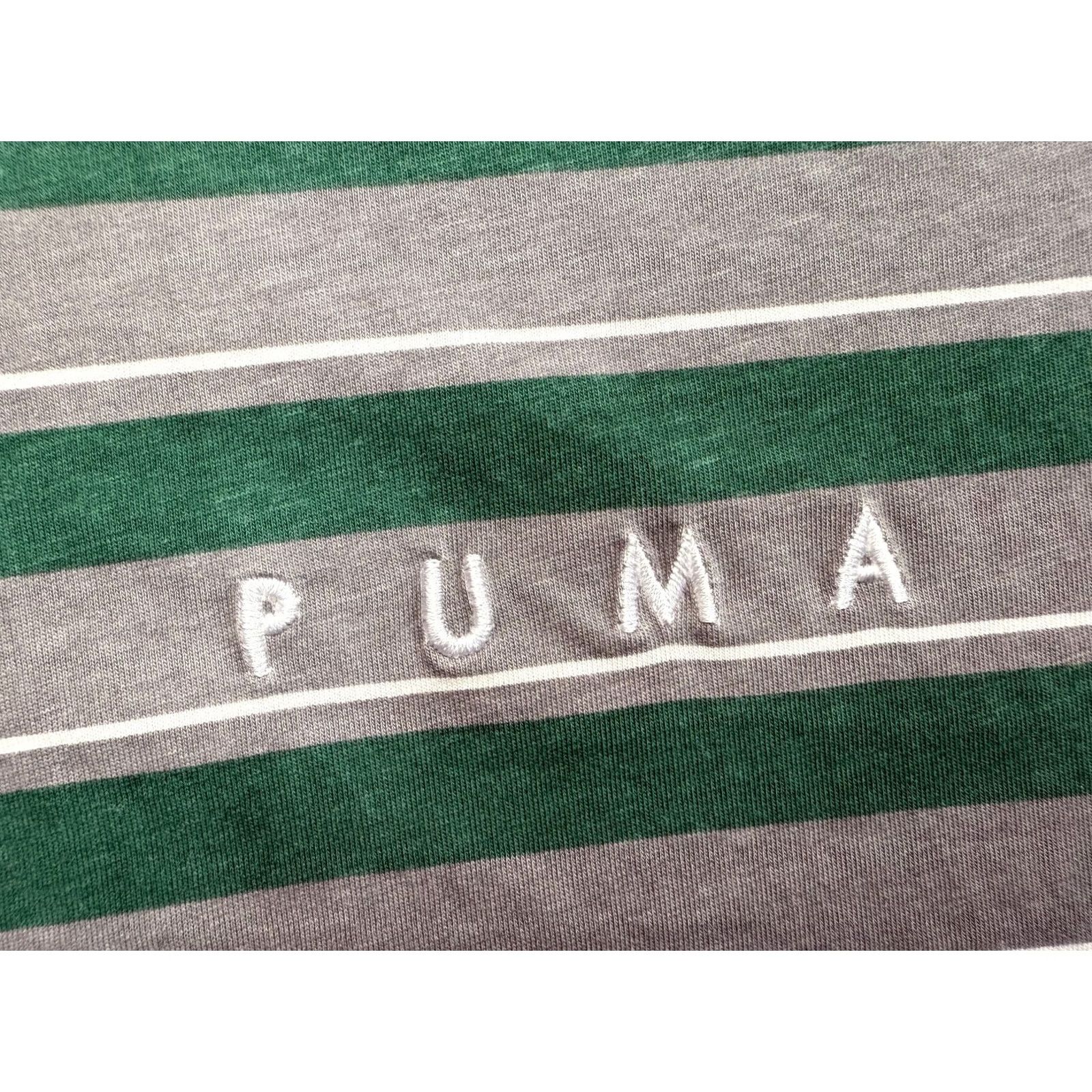 Puma Puma Long Sleeve Shirt Striped Mens 3XL Big 3X Multicolor T-Shirt Size US XXL / EU 58 / 5 - 5 Thumbnail
