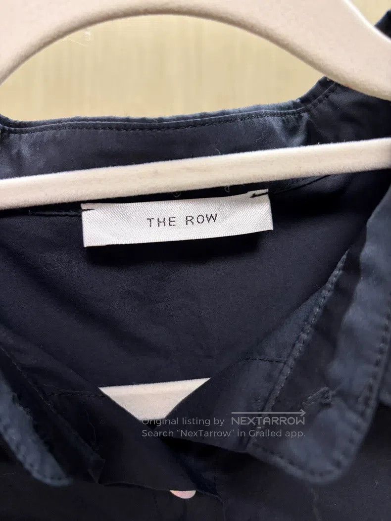 The Row The Row Black short-sleeved shirt Size M / US 6-8 / IT 42-44 - 2 Thumbnail