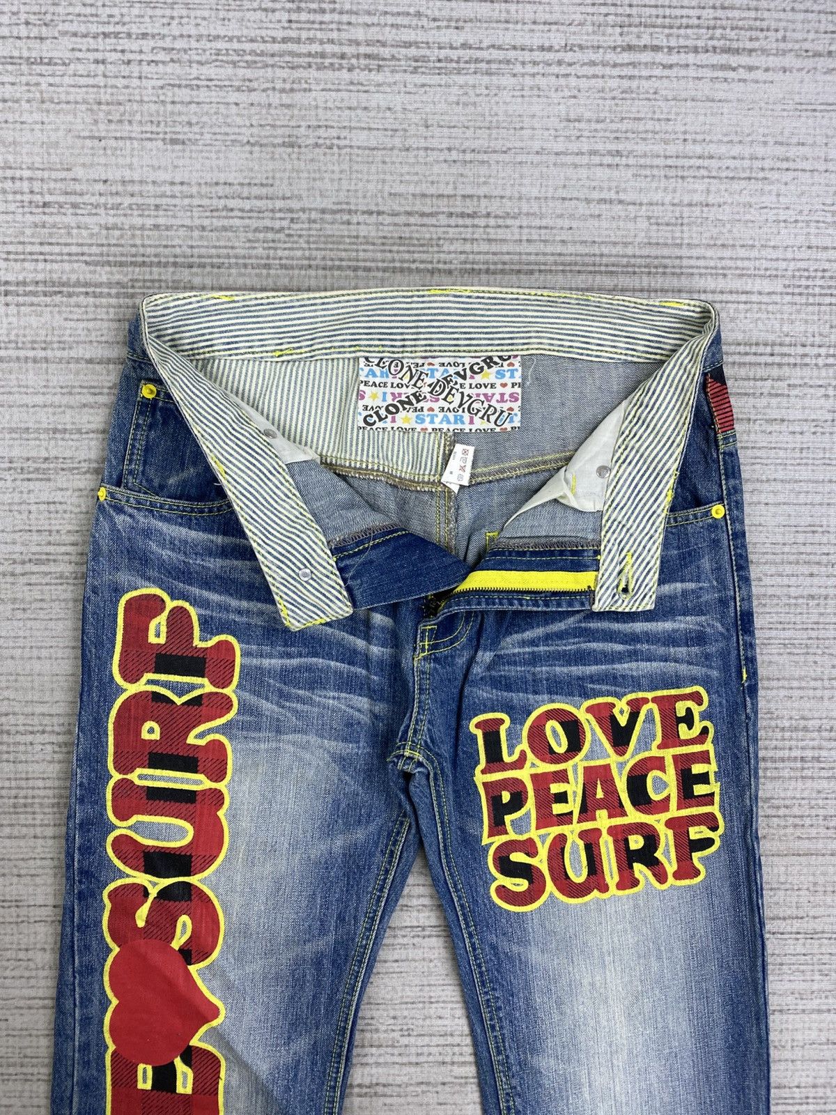 Japanese Brand × Le Grande Bleu (L.G.B.) × Vintage Vintage Clone Devgru Rare Denim Pants Size US 30 / EU 46 - 7 Thumbnail