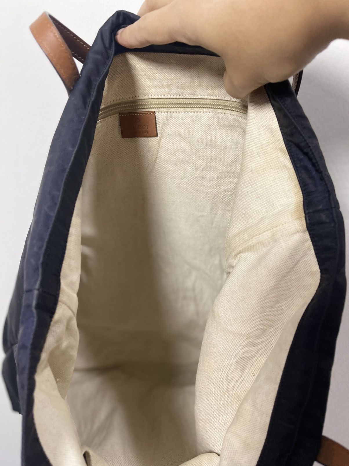 Gucci Gucci Guccissima Nylon Tote Bag Size ONE SIZE - 6 Thumbnail