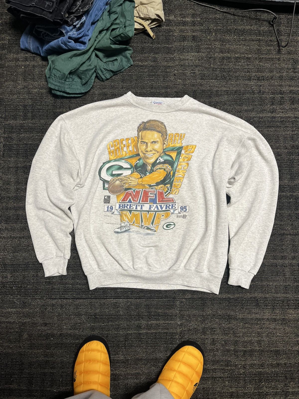 90s Packer Crewneck Brett Farve MVP